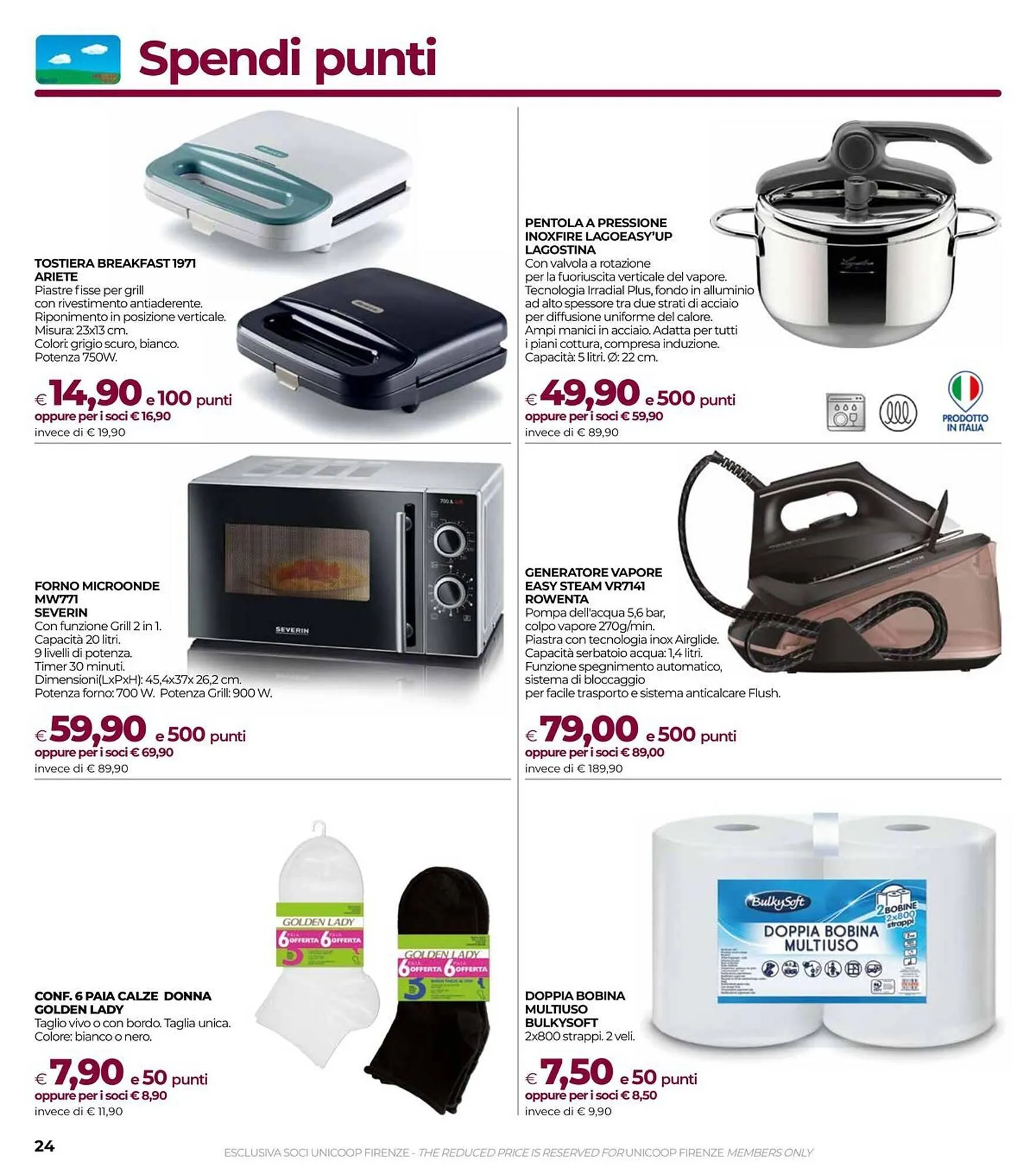 Volantino Unicoop da 12 marzo a 25 marzo di 2026 - Pagina del volantino 24