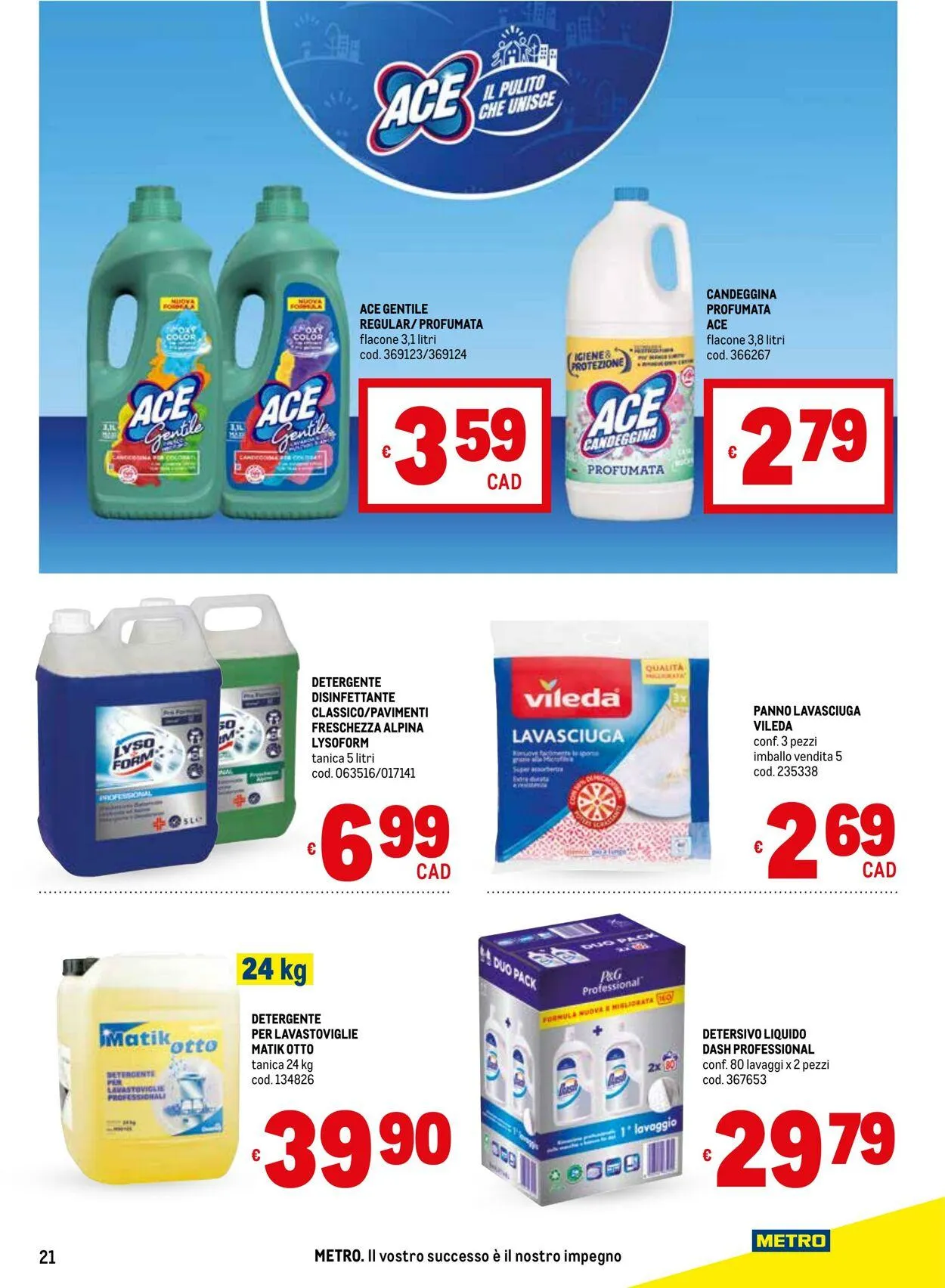 Metro Volantino attuale da 17 dicembre a 31 dicembre di 2025 - Pagina del volantino 21