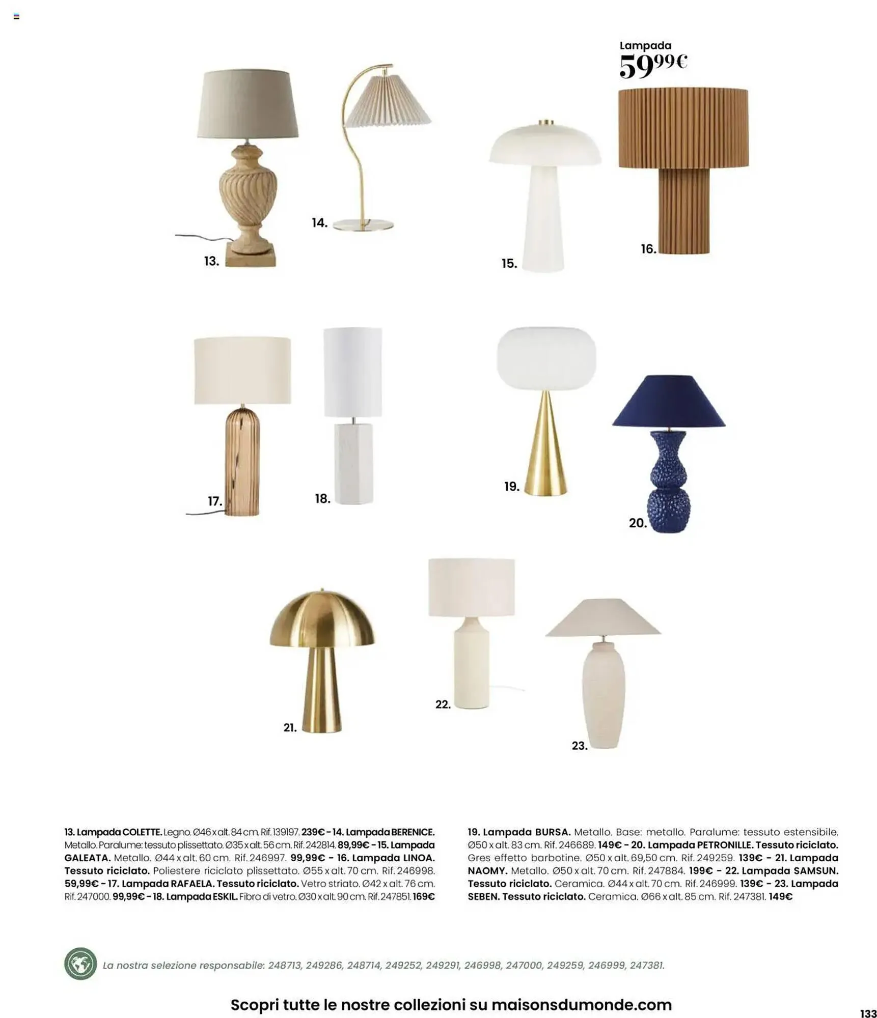 Volantino Maisons du Monde da 27 agosto a 28 febbraio di 2026 - Pagina del volantino 133