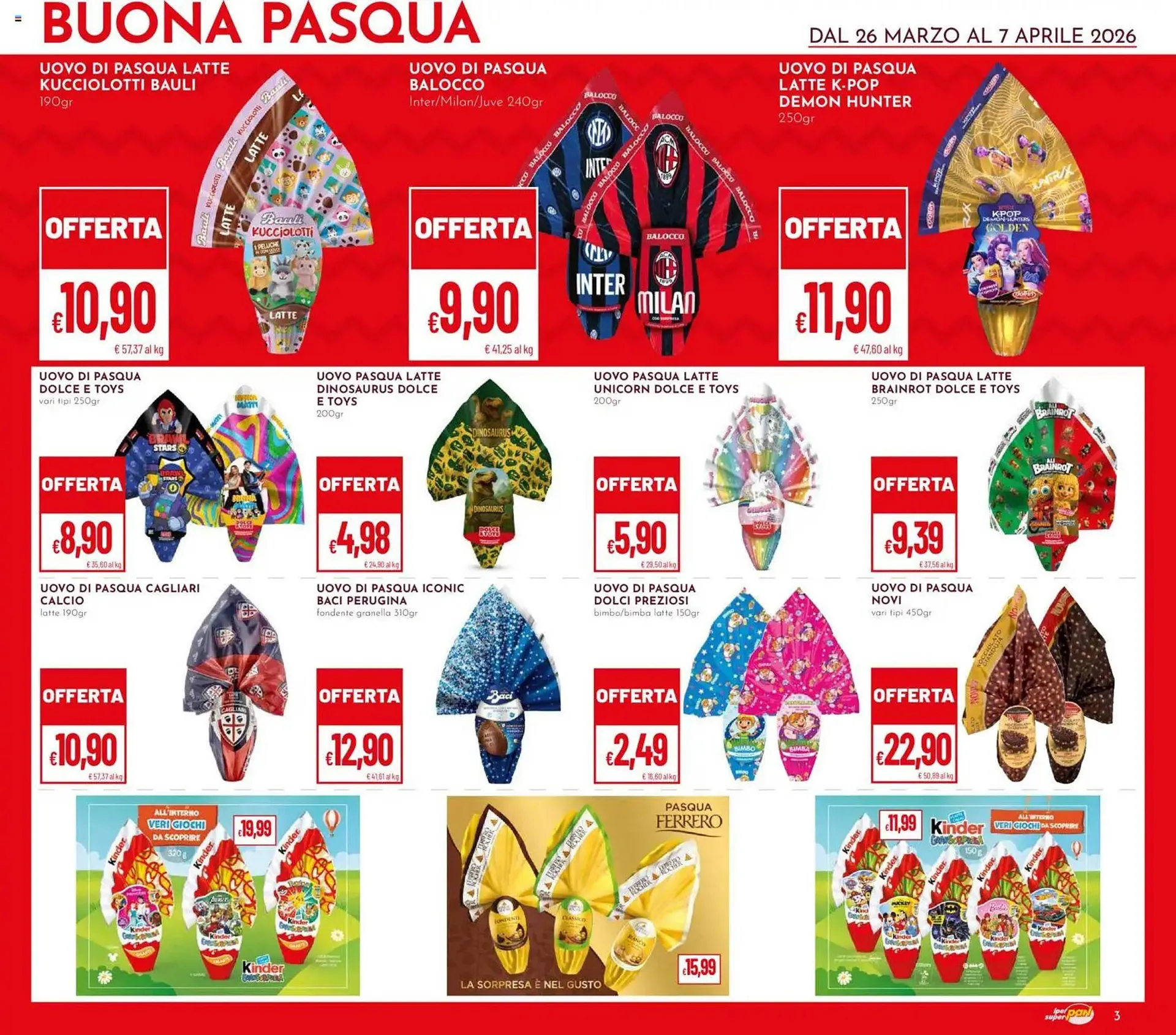 Volantino Pan da 26 marzo a 7 aprile di 2026 - Pagina del volantino 3
