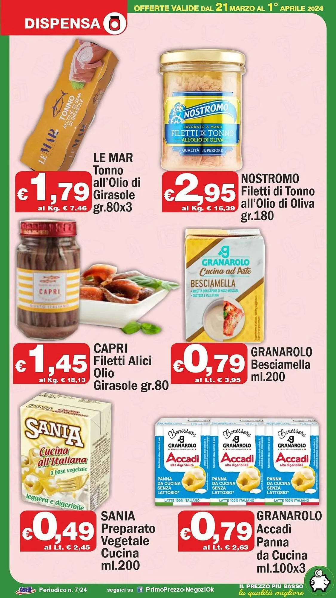 Volantino Primo Prezzo da 21 marzo a 1 aprile di 2024 - Pagina del volantino 8