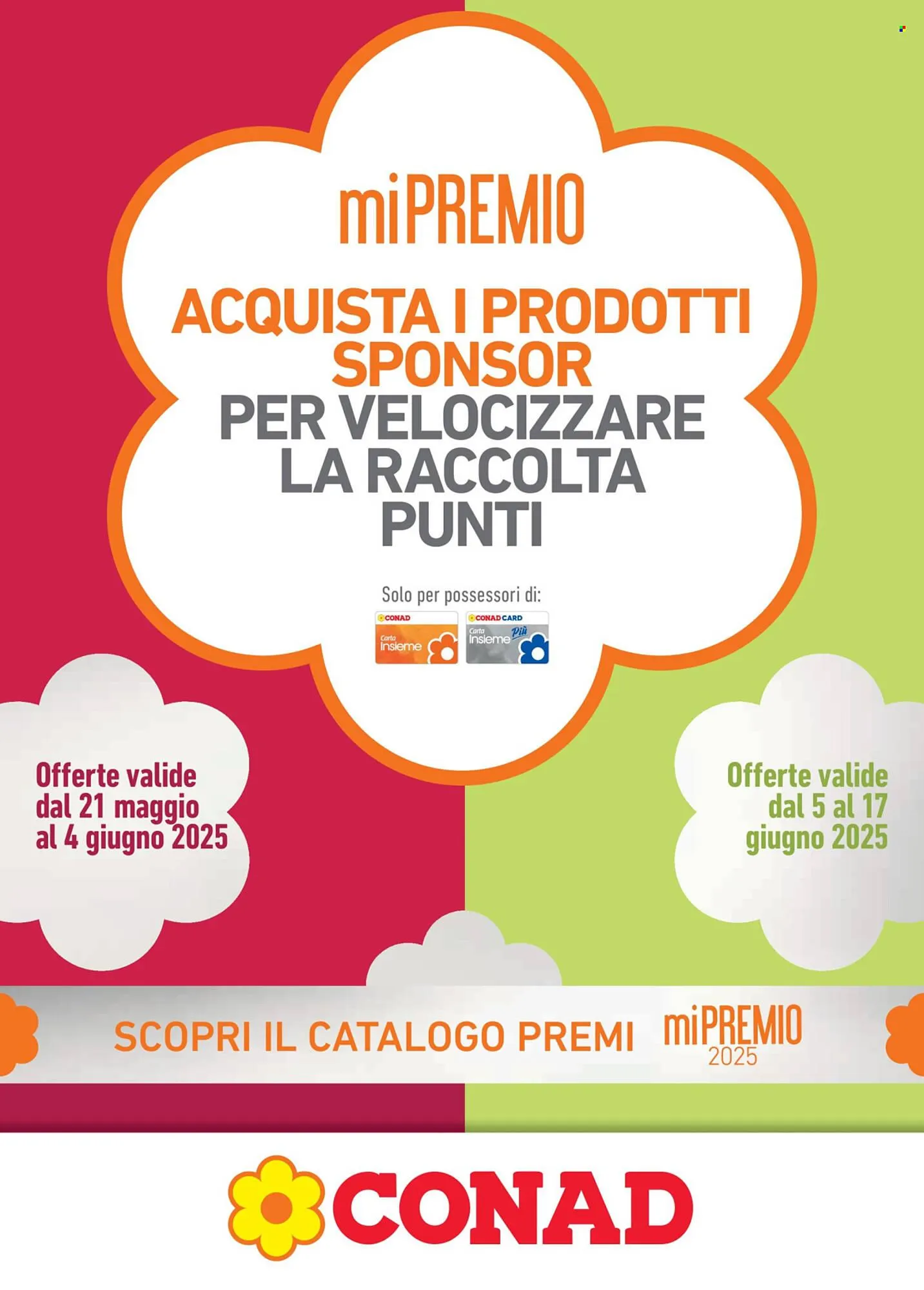 Volantino Conad da 21 maggio a 17 giugno di 2025 - Pagina del volantino 1