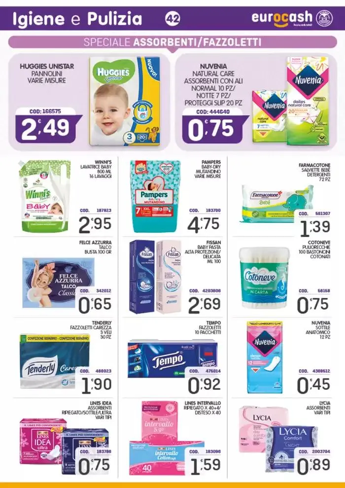 Offerte valide 2 al 19 gennaio  da 3 gennaio a 19 gennaio di 2025 - Pagina del volantino 42
