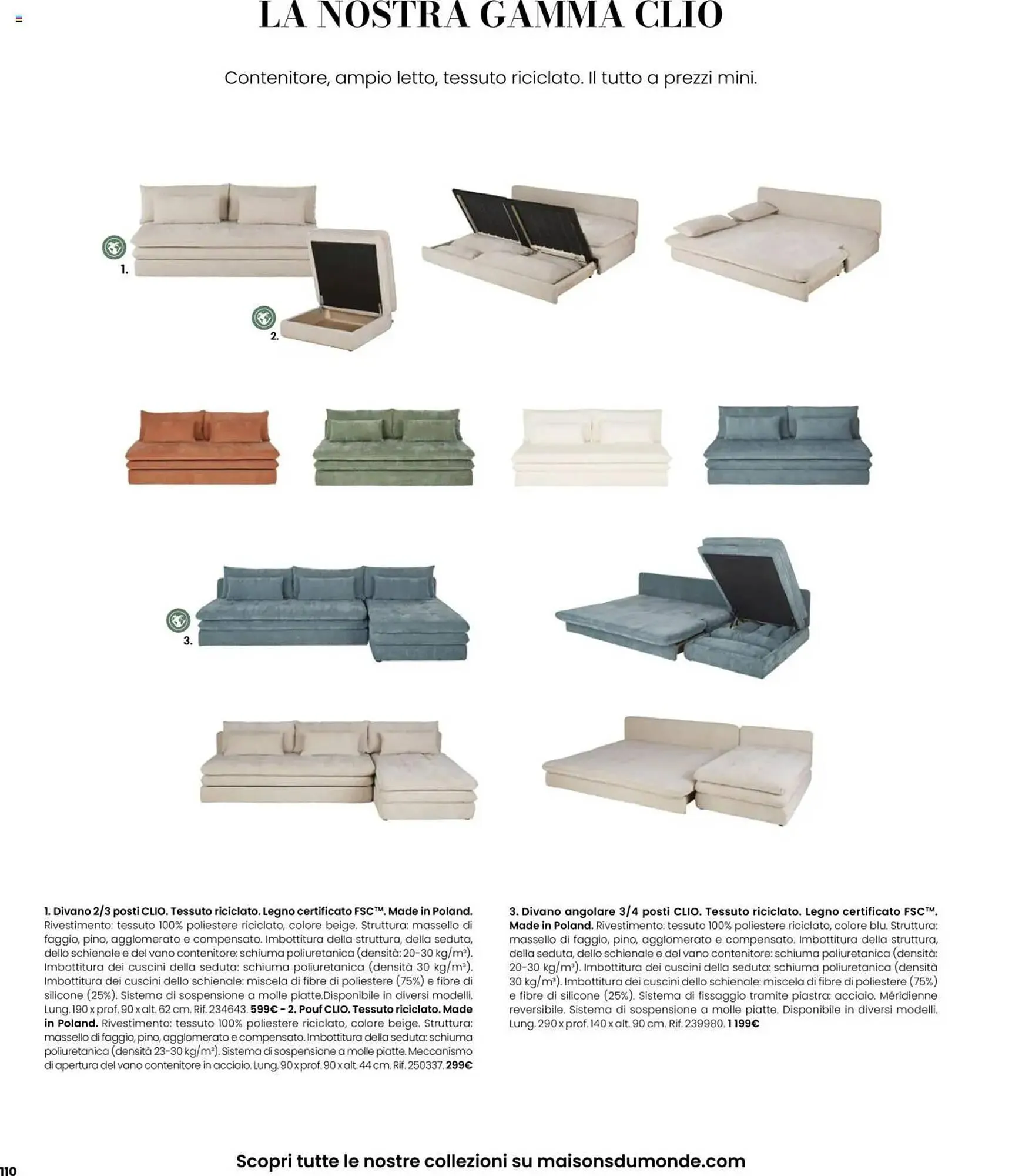 Volantino Maisons du Monde da 27 agosto a 28 febbraio di 2026 - Pagina del volantino 110