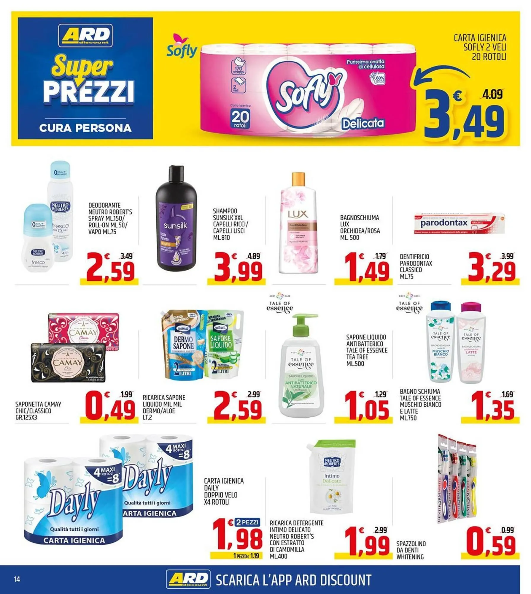 Volantino Ard Discount da 27 luglio a 6 agosto di 2025 - Pagina del volantino 14