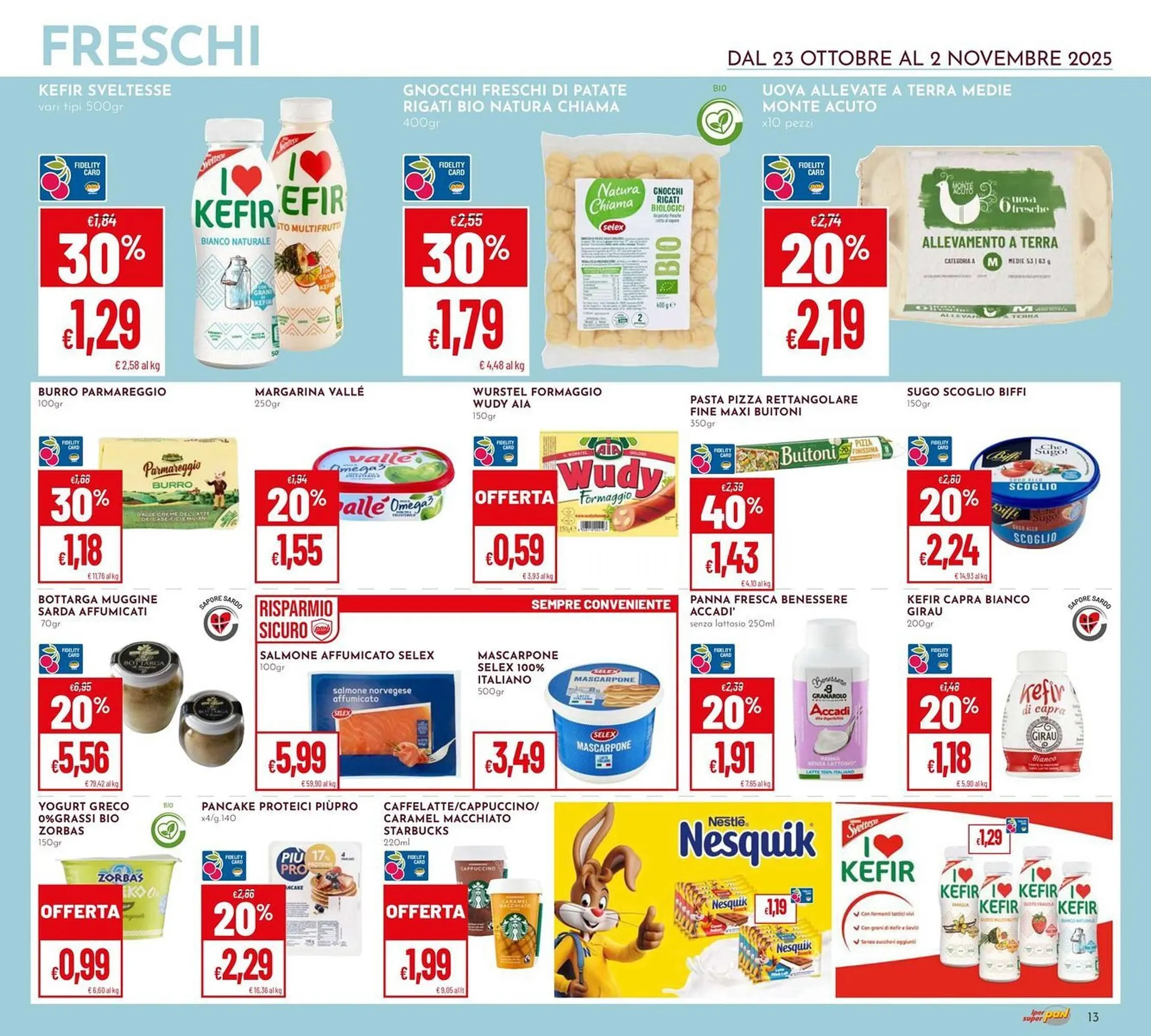 Volantino Pan da 23 ottobre a 2 novembre di 2025 - Pagina del volantino 13