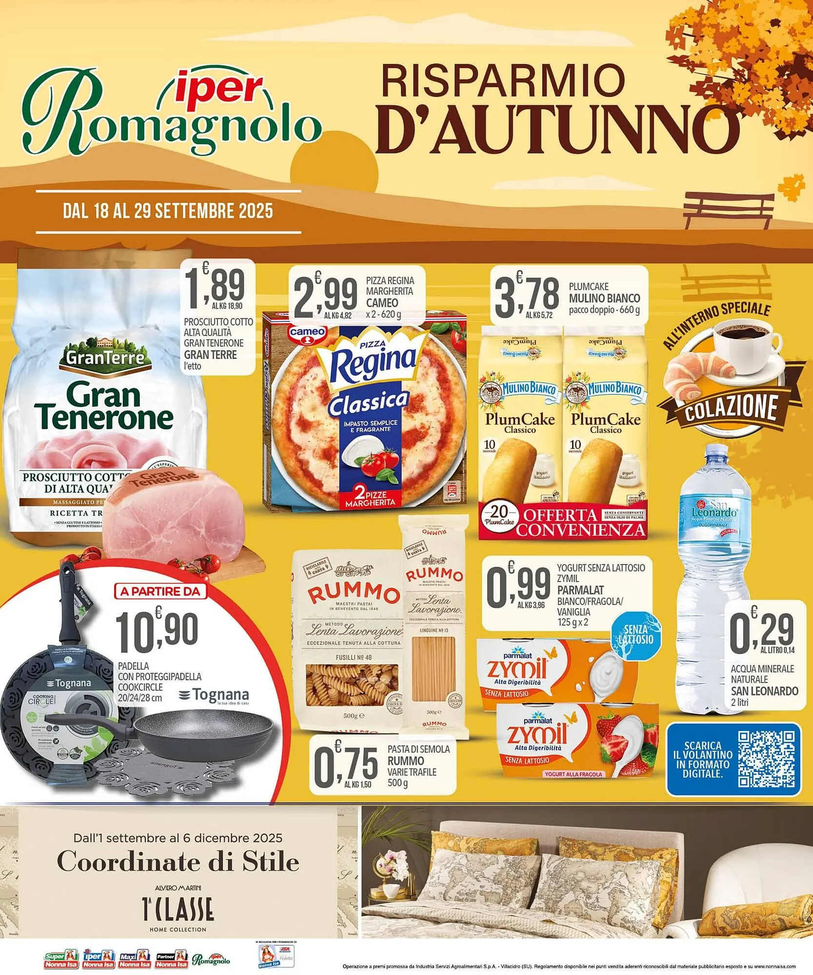 Volantino Iper Romagnolo da 18 settembre a 29 settembre di 2025 - Pagina del volantino 1