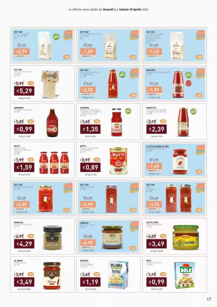 Per Pasqua solo eccellenze! da 4 aprile a 19 aprile di 2025 - Pagina del volantino 17