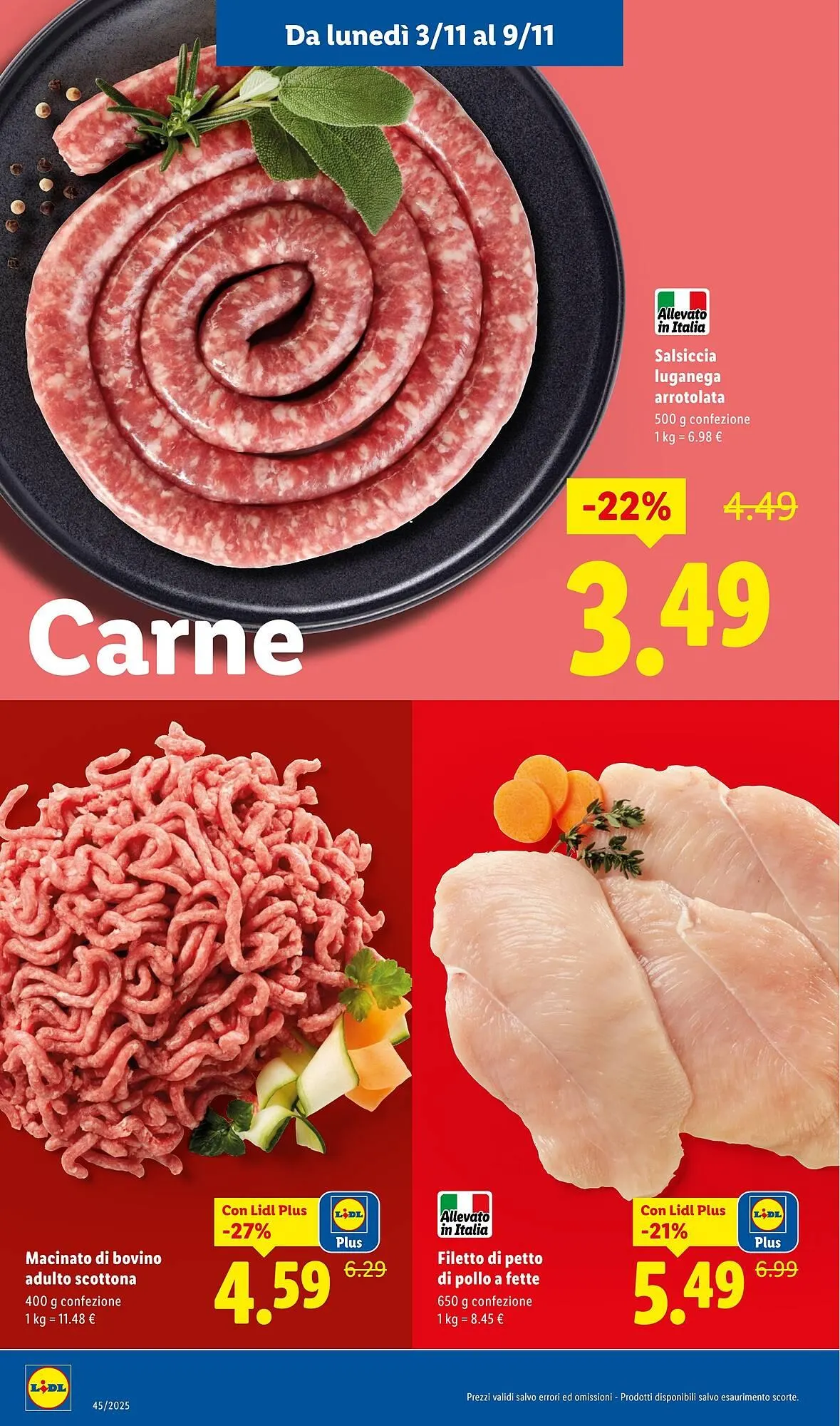 Volantino Lidl da 3 novembre a 9 novembre di 2025 - Pagina del volantino 4