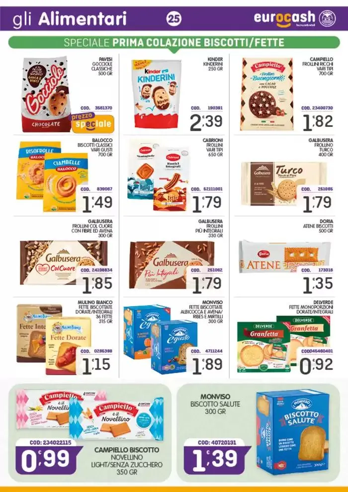 Offerte valide 2 al 19 gennaio  da 3 gennaio a 19 gennaio di 2025 - Pagina del volantino 25