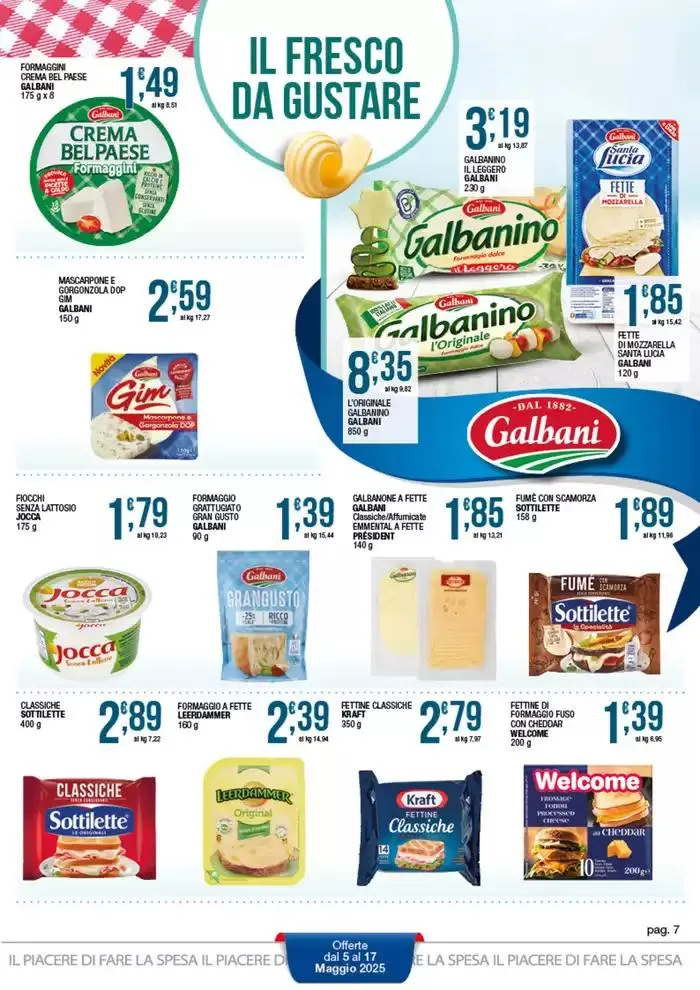 Convenienza per passione da 5 maggio a 17 maggio di 2025 - Pagina del volantino 7