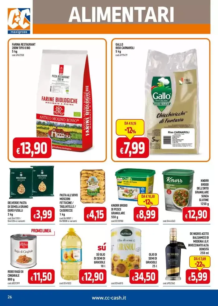  Professional ristoranti, bar, comunità, hotel da 3 gennaio a 26 gennaio di 2025 - Pagina del volantino 26