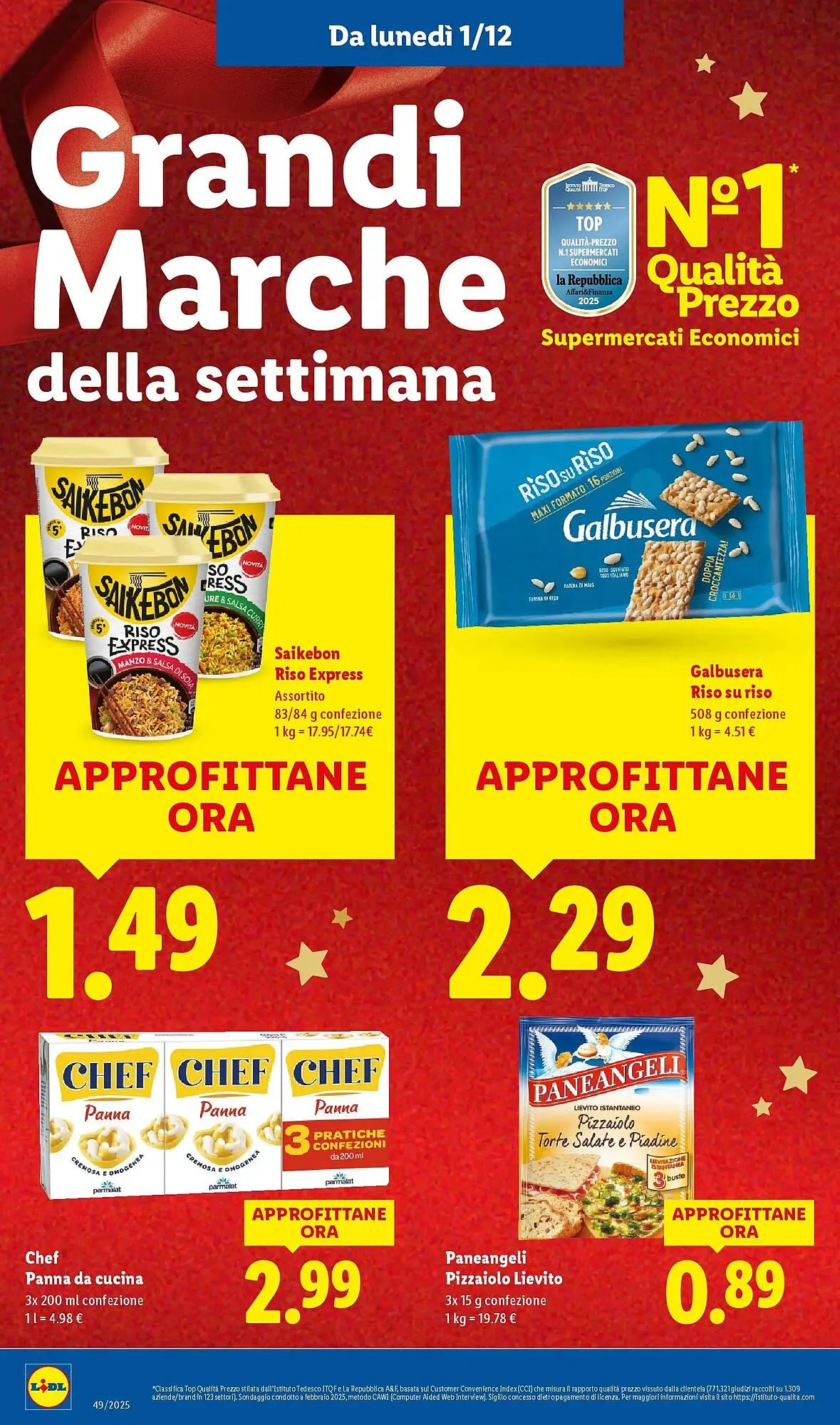 Volantino Lidl da 1 dicembre a 7 dicembre di 2025 - Pagina del volantino 24