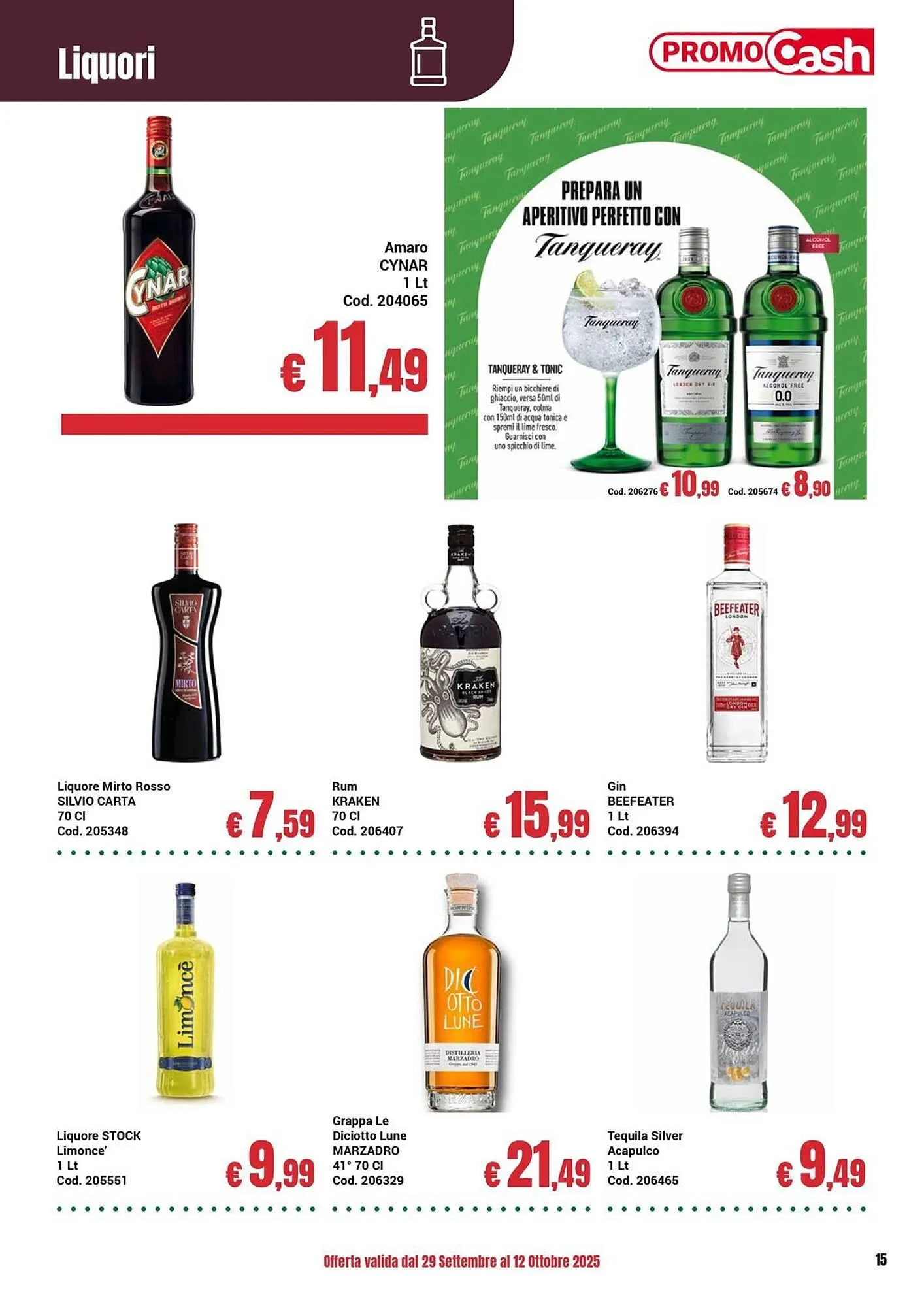 Volantino Centro Cash da 29 settembre a 12 ottobre di 2025 - Pagina del volantino 15