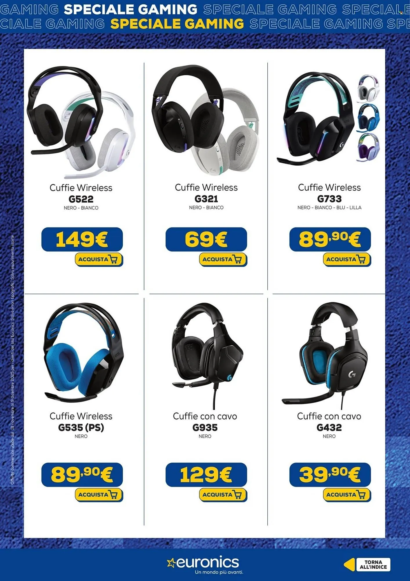 Volantino Euronics da 18 novembre a 9 dicembre di 2025 - Pagina del volantino 7