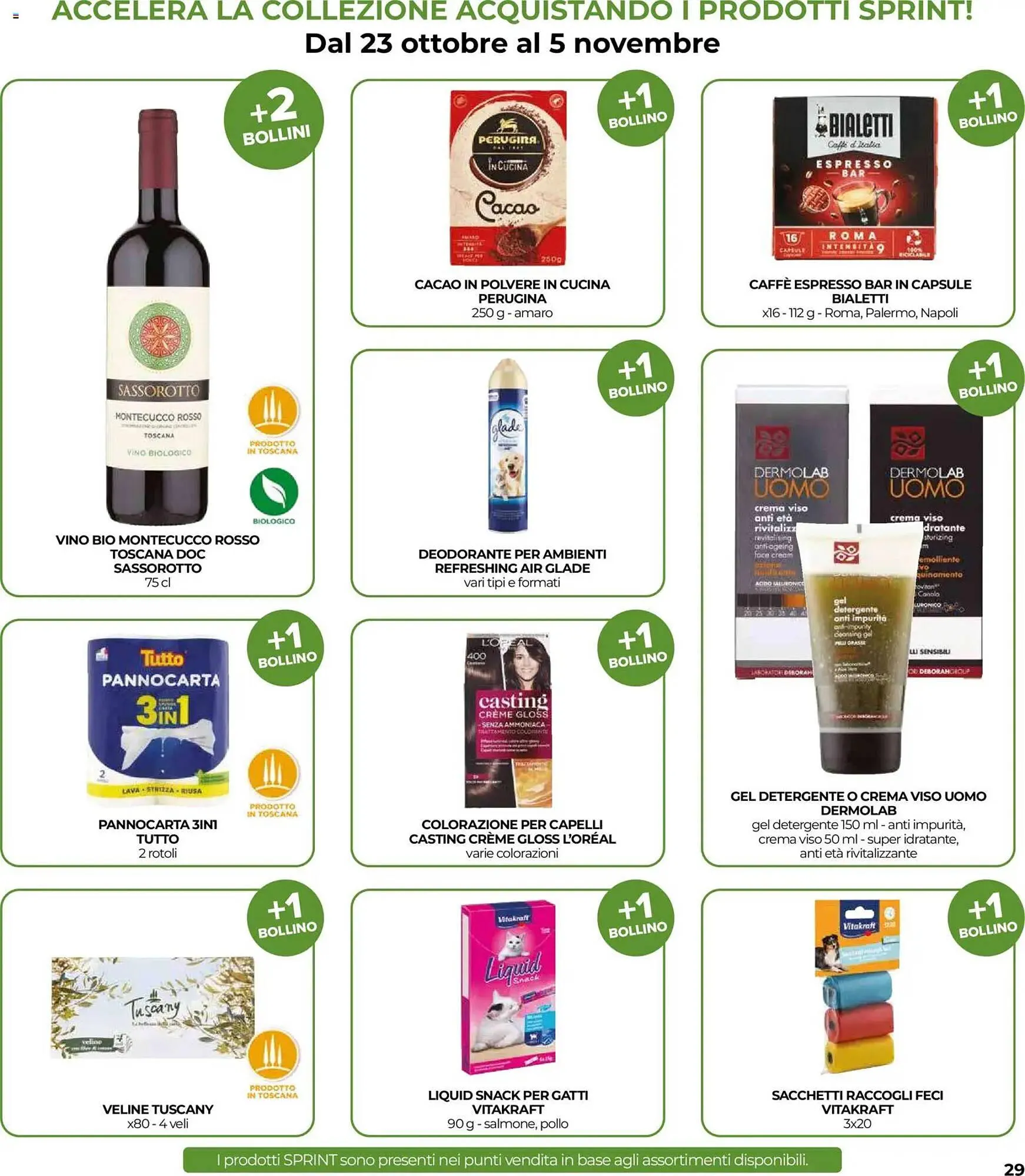 Volantino Unicoop da 23 ottobre a 5 novembre di 2025 - Pagina del volantino 29