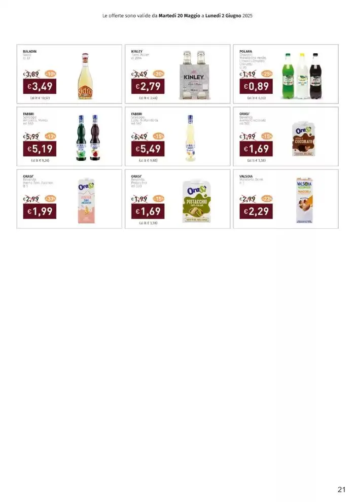 C'e un posto che sa di buono, uno spazio che profuma di bellezza da 20 maggio a 2 giugno di 2025 - Pagina del volantino 21