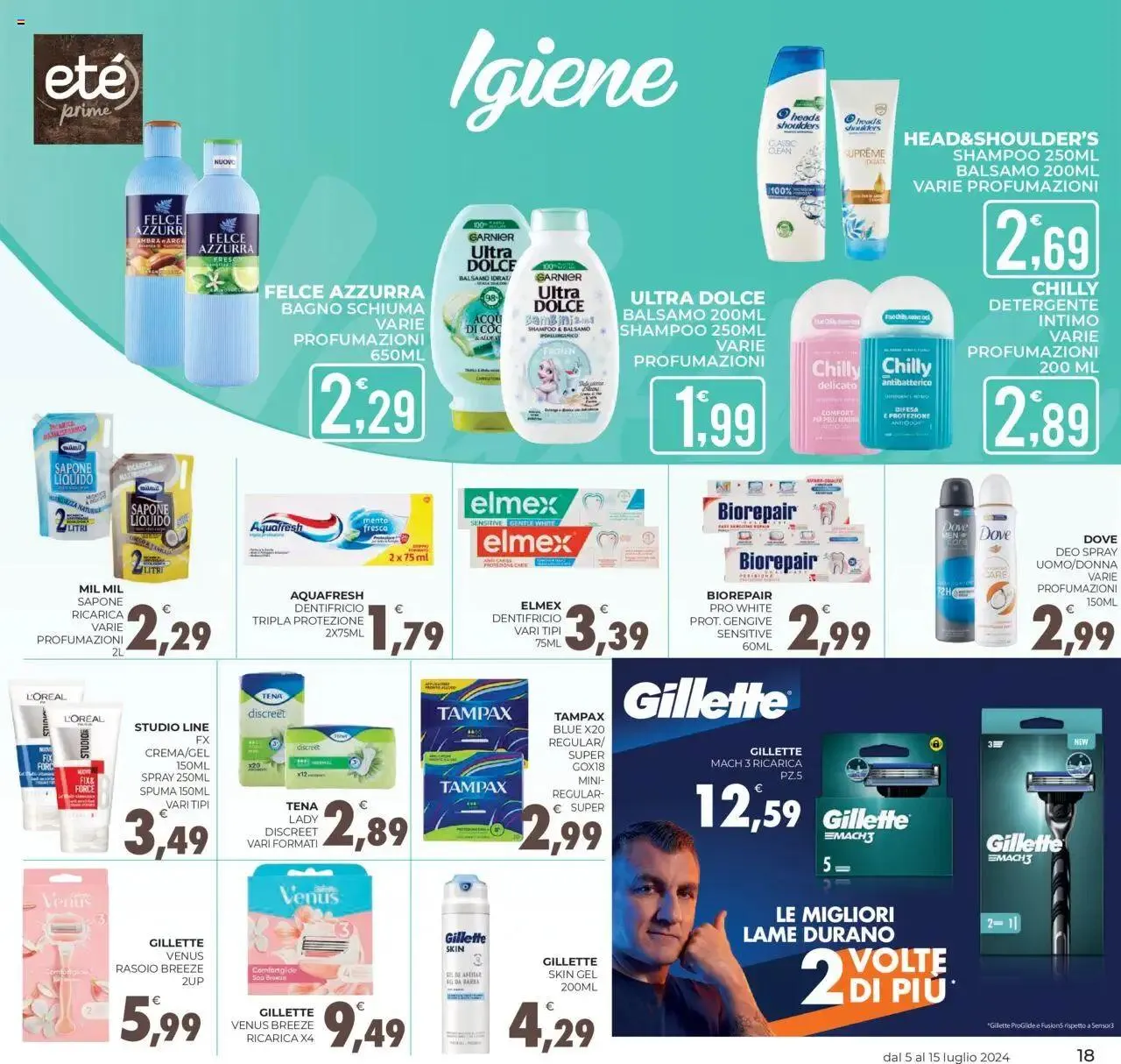 Volantino Eté Prime da 5 luglio a 15 luglio di 2024 - Pagina del volantino 18