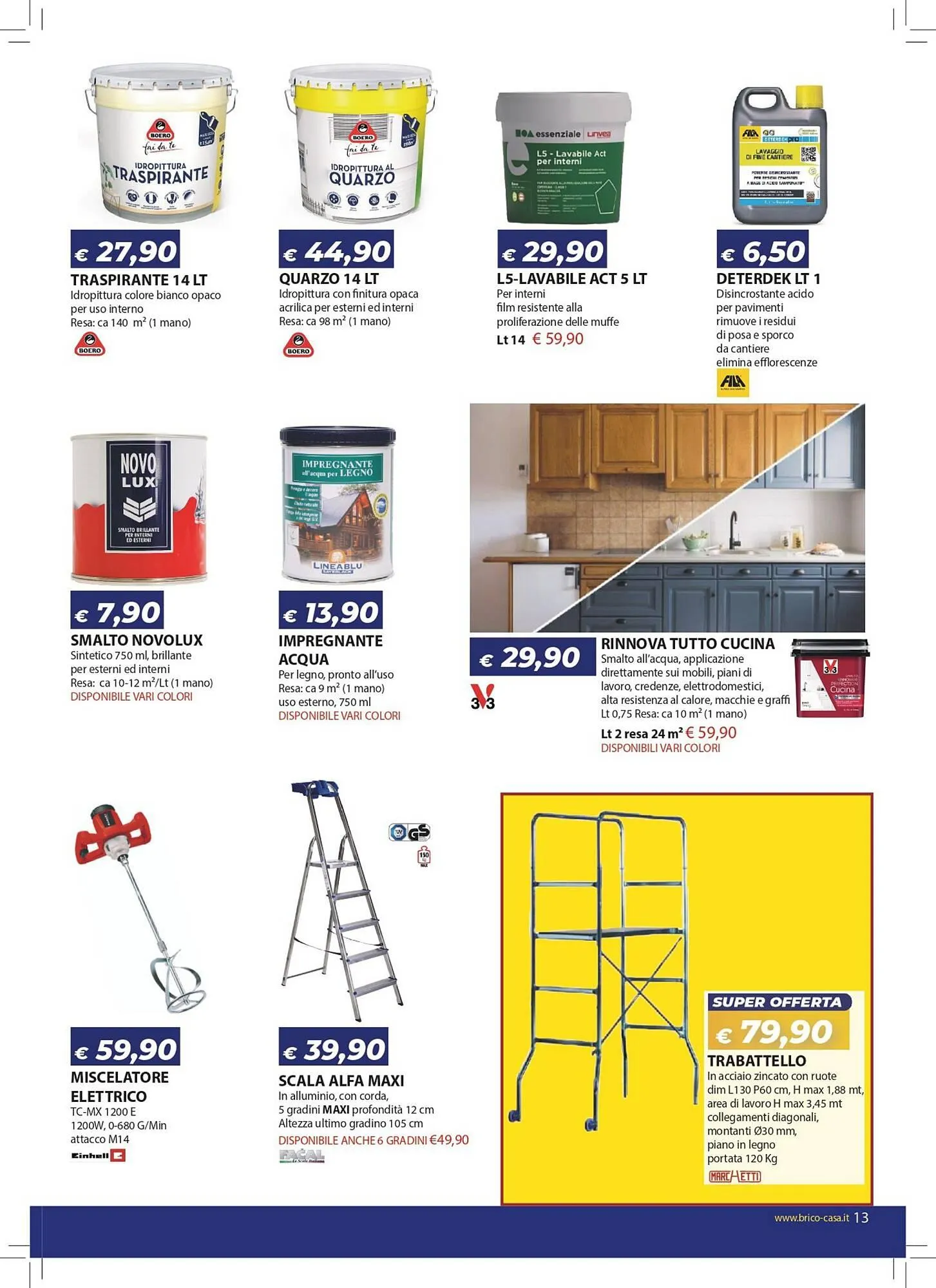 Volantino Bricocasa da 6 marzo a 30 marzo di 2025 - Pagina del volantino 13