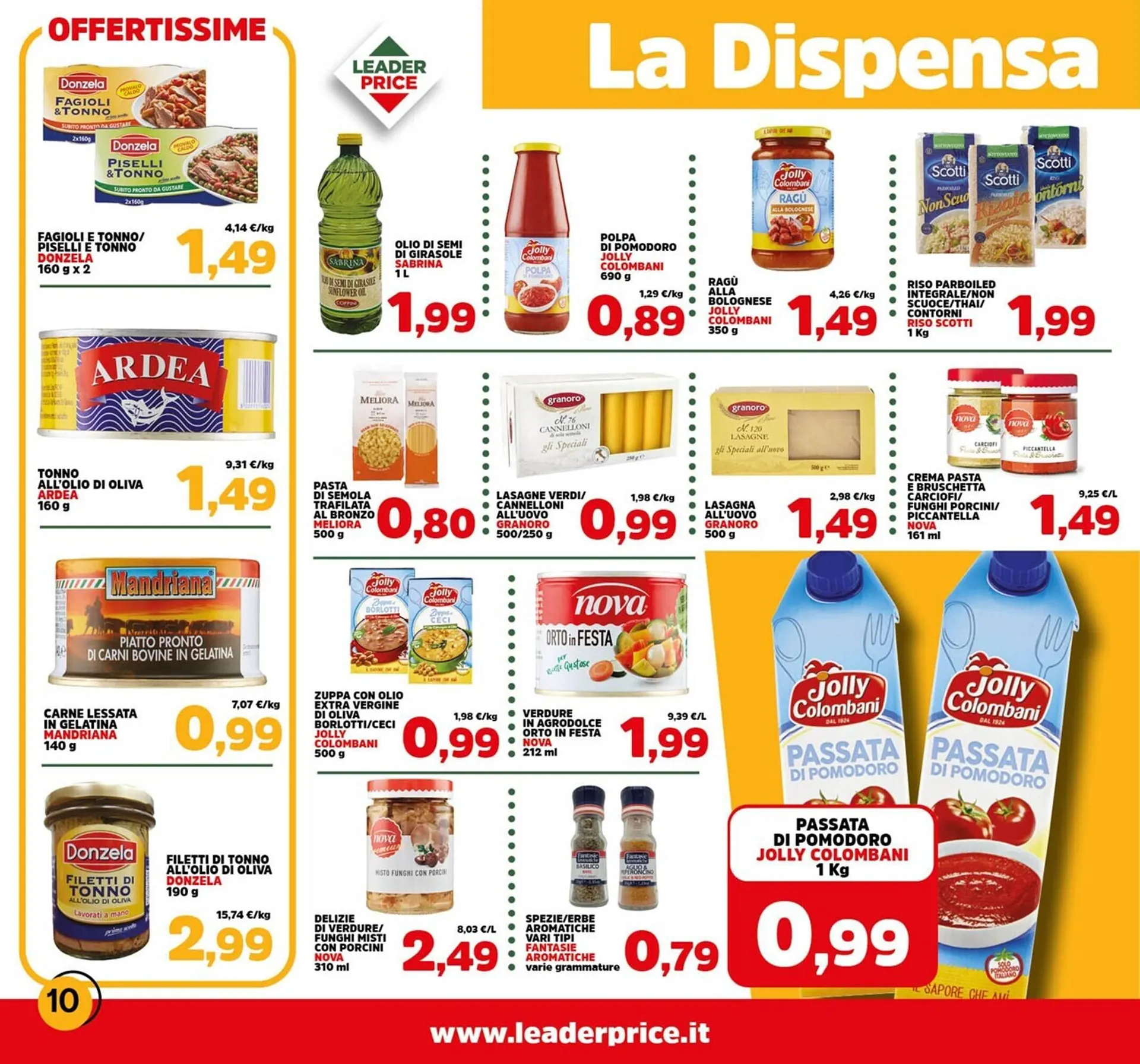 Volantino Leader Price da 18 settembre a 1 ottobre di 2023 - Pagina del volantino 10