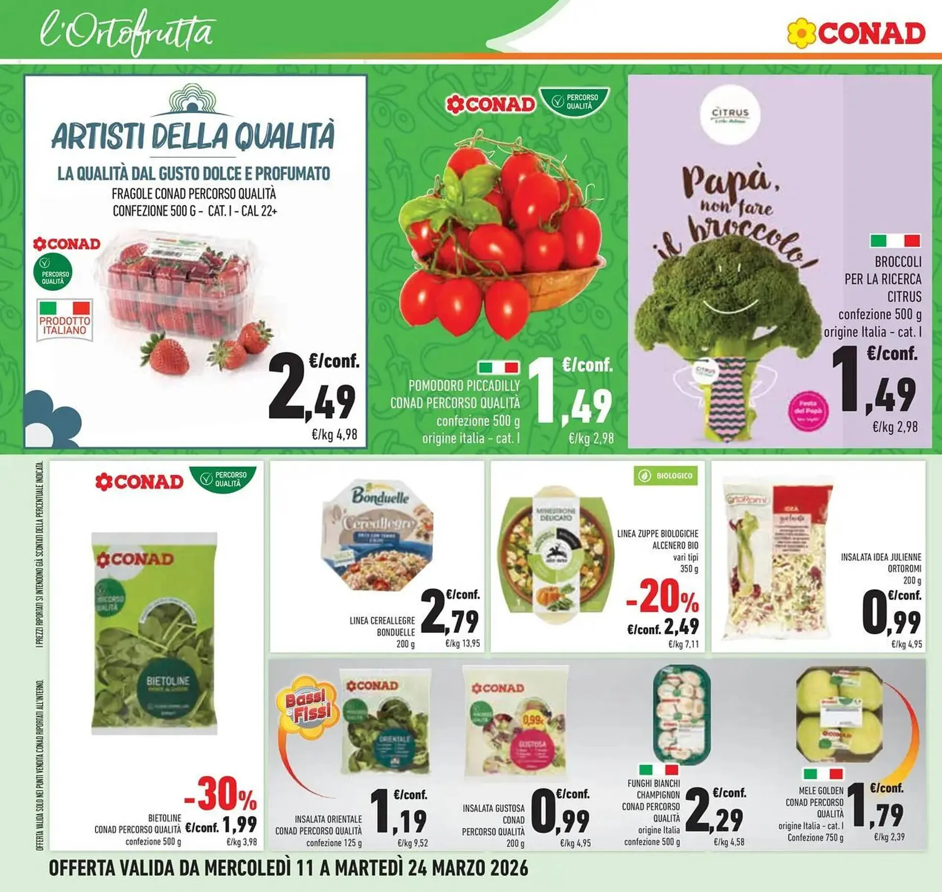 Volantino Conad da 10 marzo a 24 marzo di 2026 - Pagina del volantino 10