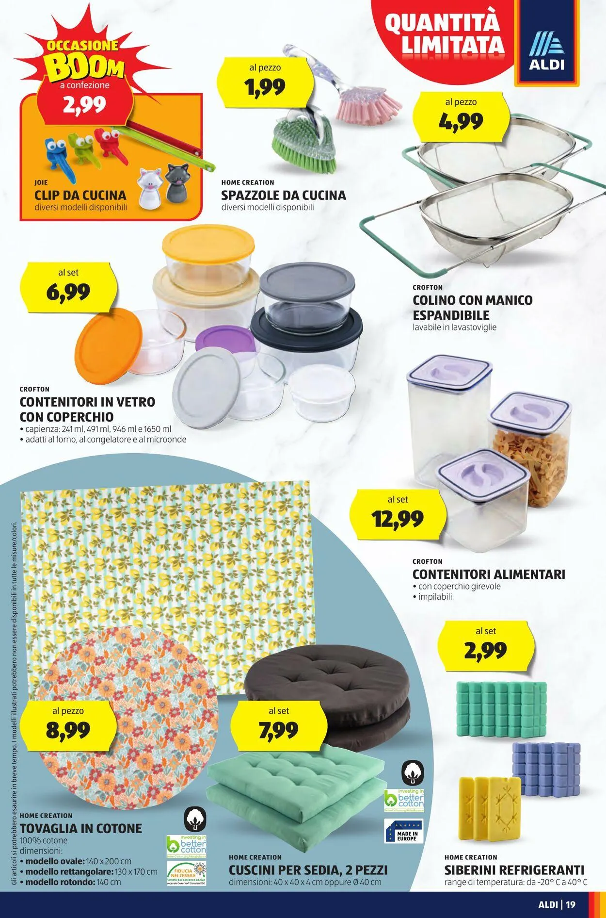 Aldi Volantino attuale da 7 luglio a 13 luglio di 2025 - Pagina del volantino 19