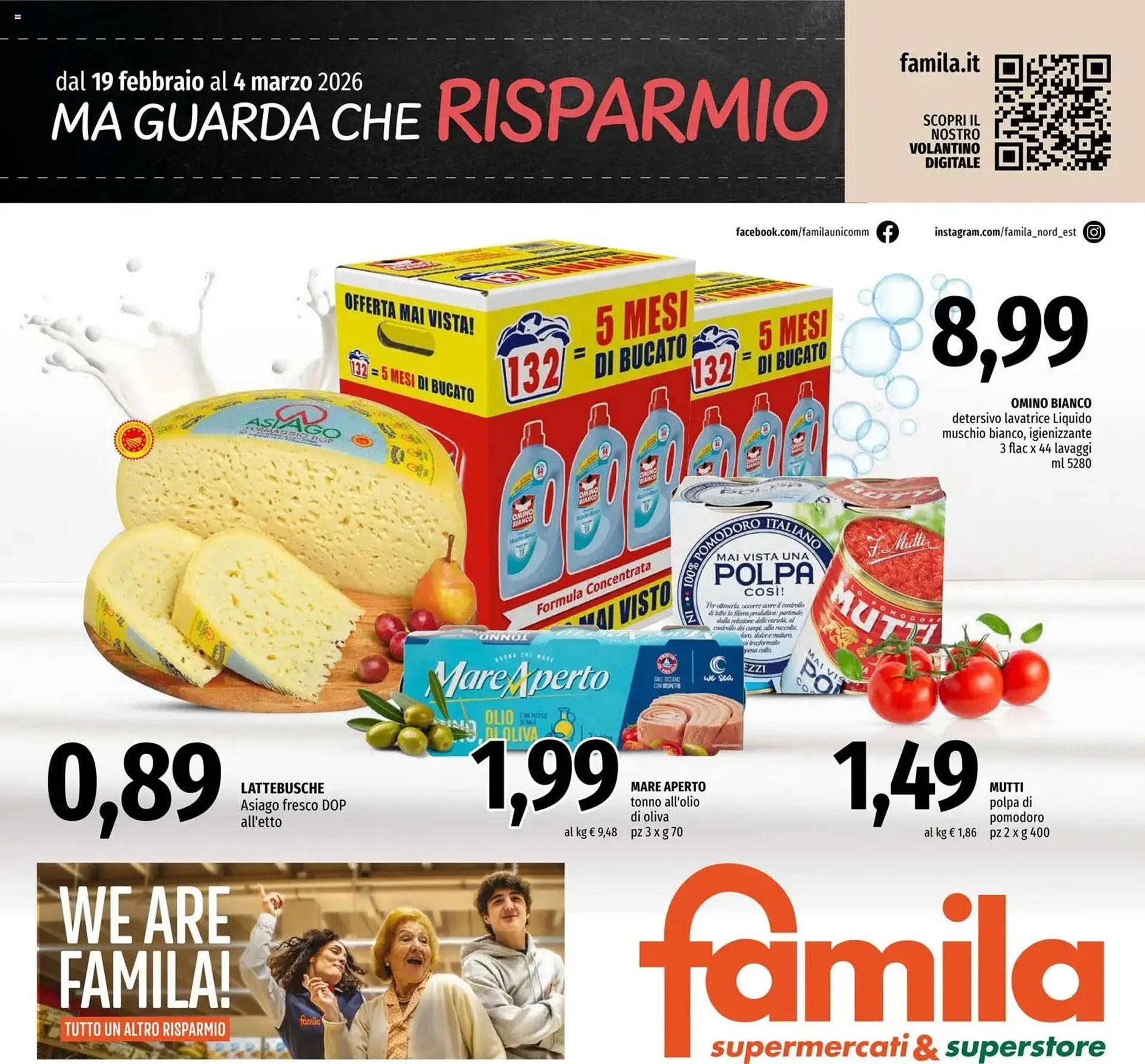 Volantino Famila da 19 febbraio a 4 marzo di 2026 - Pagina del volantino 1