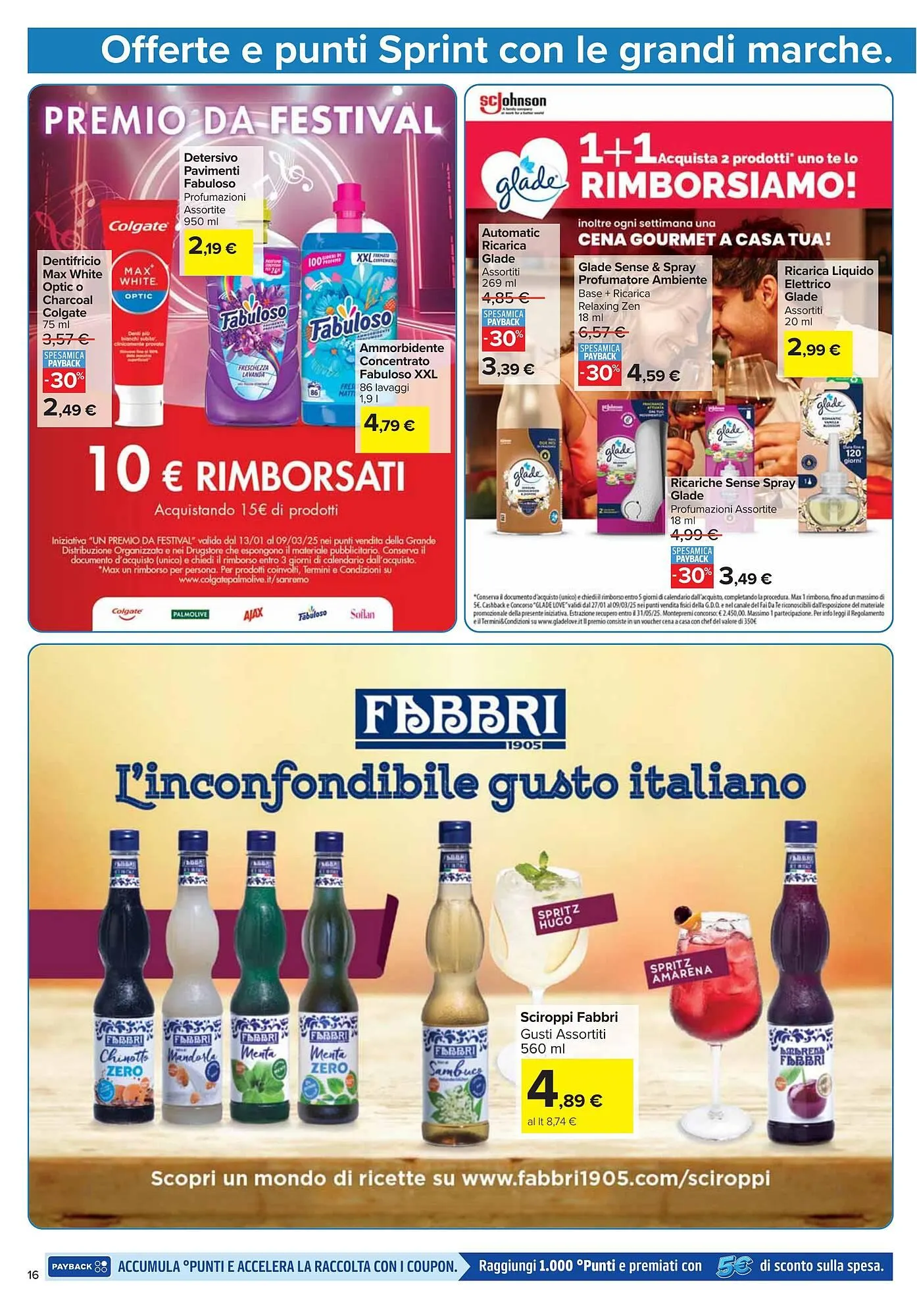 Volantino Carrefour Market da 7 febbraio a 16 febbraio di 2025 - Pagina del volantino 16