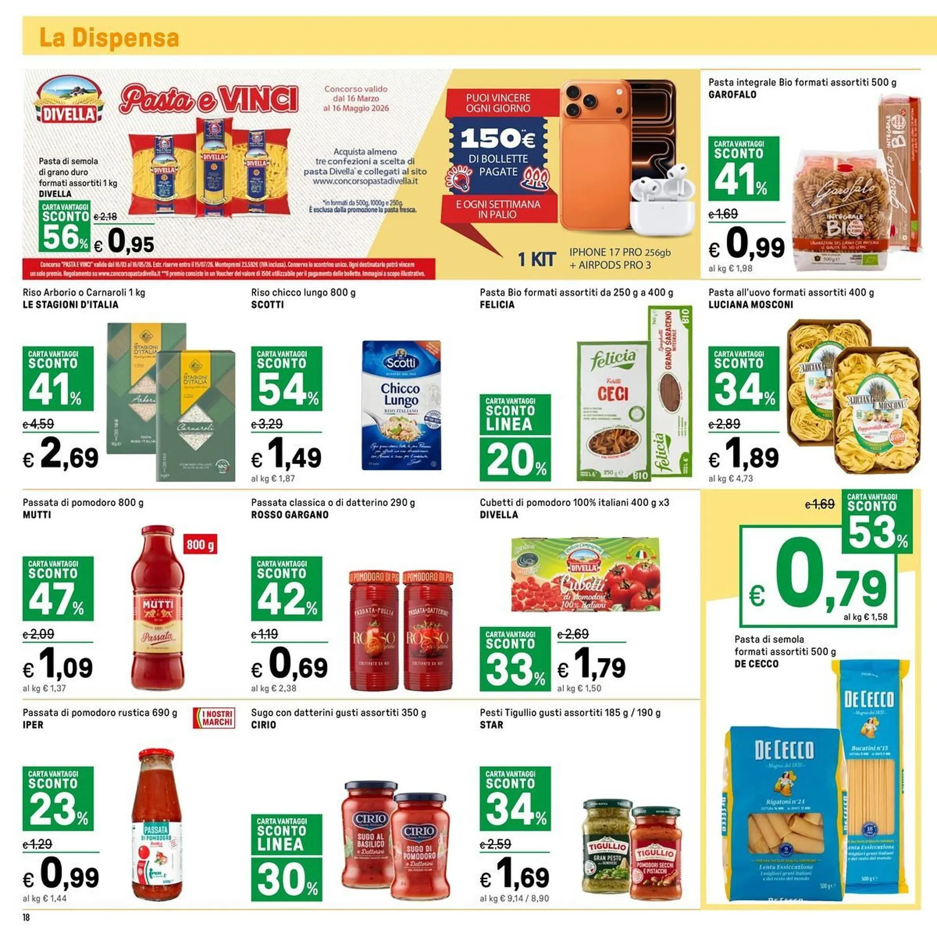 Volantino Iper La Grande da 16 aprile a 26 aprile di 2026 - Pagina del volantino 18