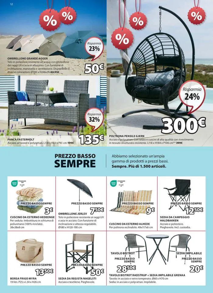 Saldi estivi da 6 luglio a 14 agosto di 2024 - Pagina del volantino 12