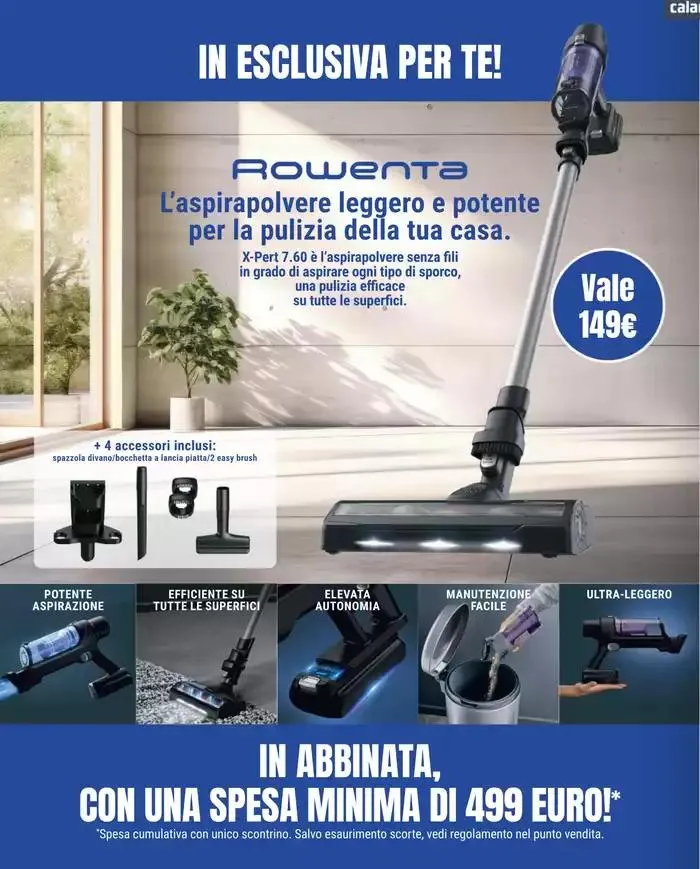 Subito per te L'aspirapolvere da 17 aprile a 7 maggio di 2025 - Pagina del volantino 2