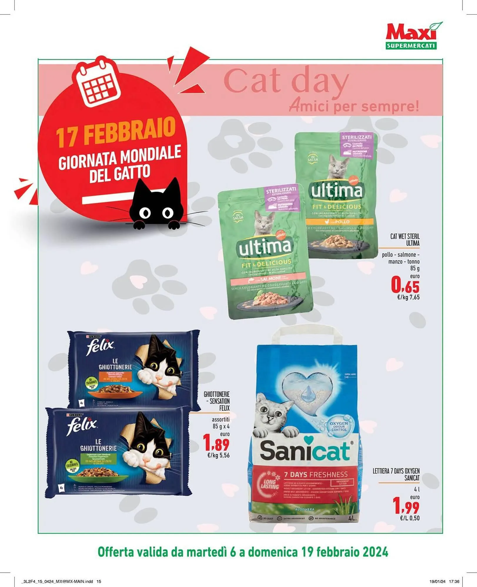 Volantino Maxi Supermercati da 6 febbraio a 19 febbraio di 2024 - Pagina del volantino 15