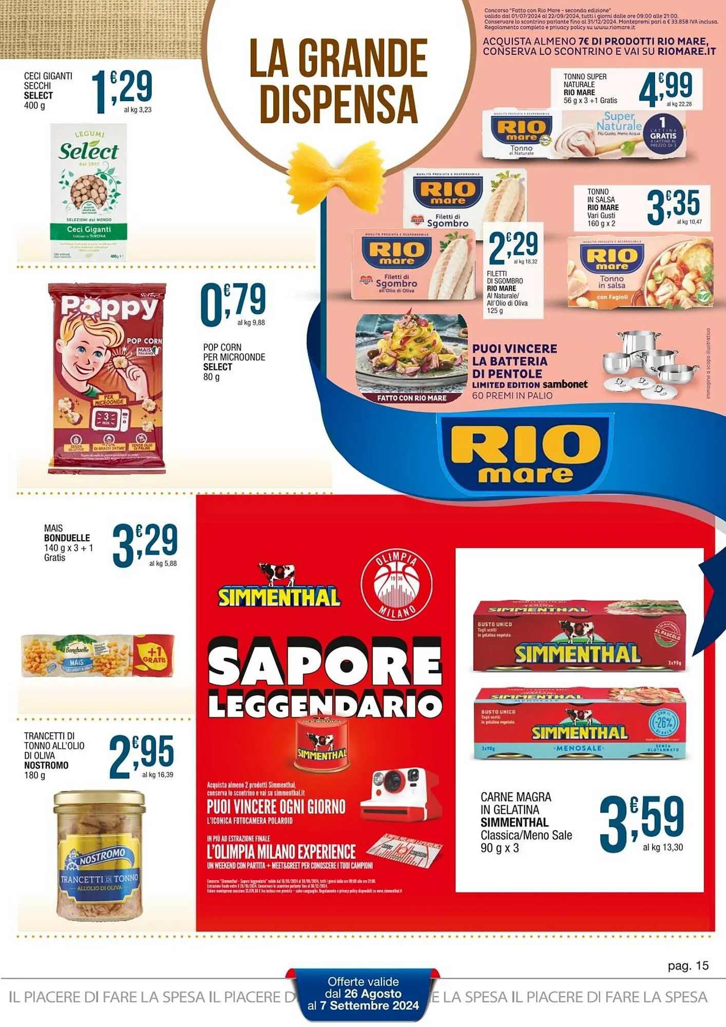 Volantino Maxi Sidis da 26 agosto a 7 settembre di 2024 - Pagina del volantino 15