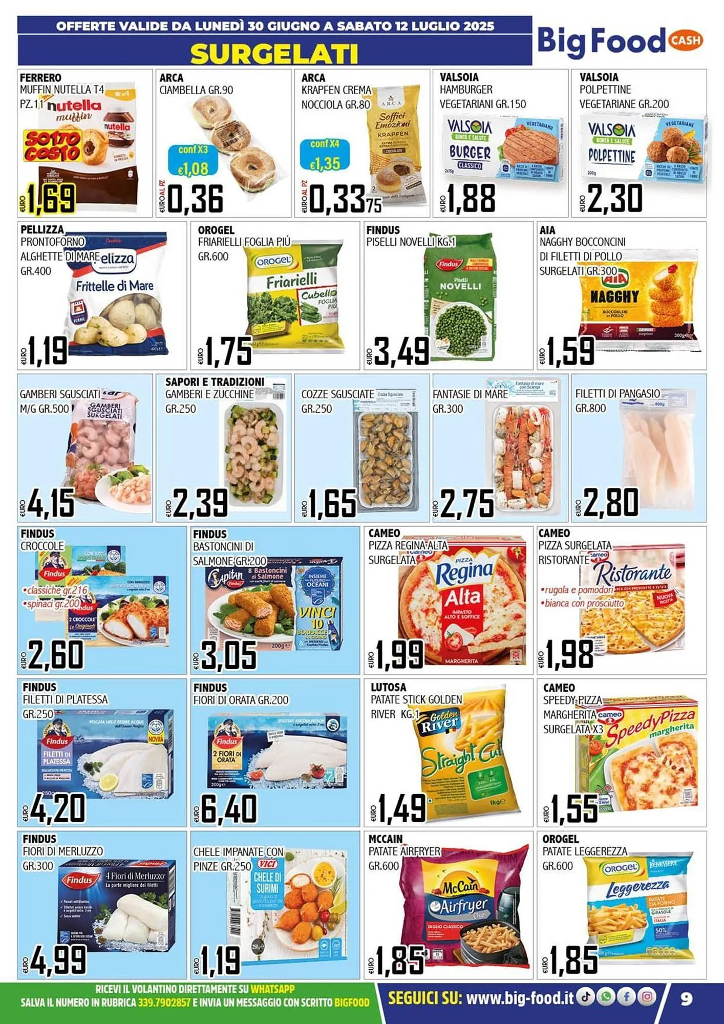 Volantino Big Food da 30 giugno a 12 luglio di 2025 - Pagina del volantino 9