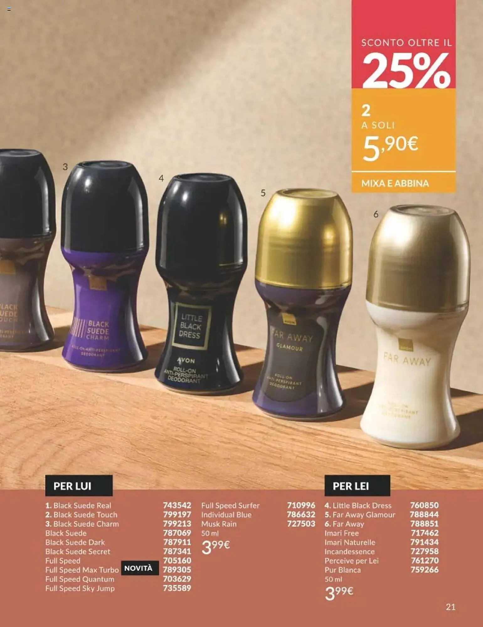 Catalogo Avon da 1 ottobre a 31 ottobre di 2025 - Pagina del volantino 21