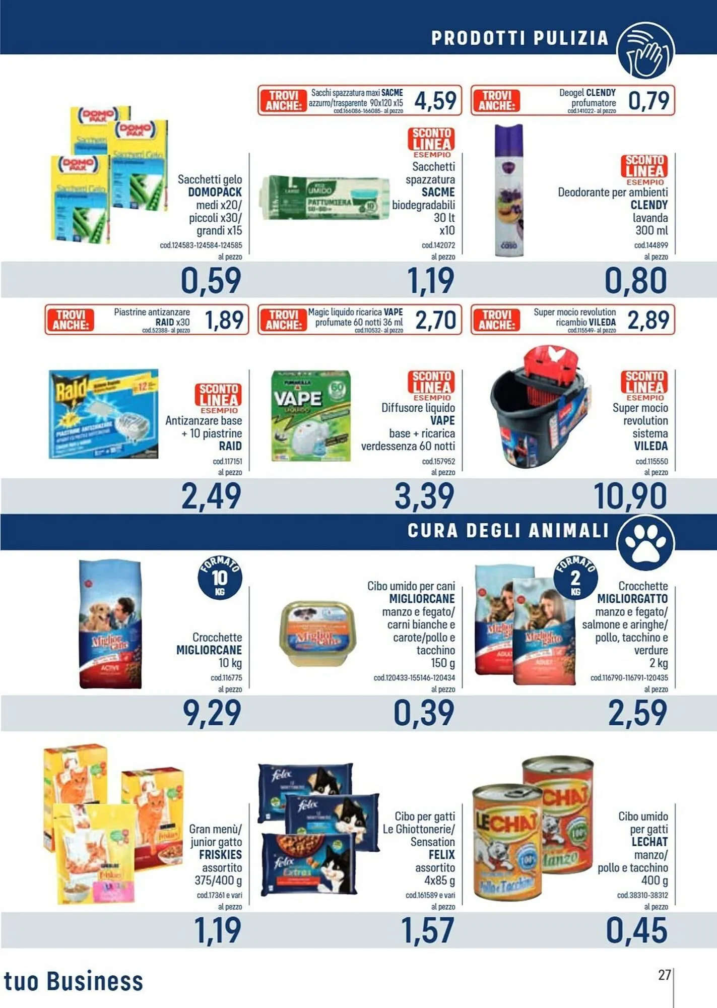 Volantino Talento Professional Store da 2 giugno a 15 giugno di 2025 - Pagina del volantino 27