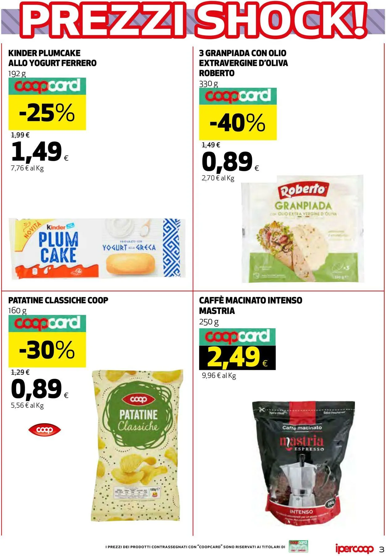 Coop Volantino attuale da 25 luglio a 5 agosto di 2025 - Pagina del volantino 3