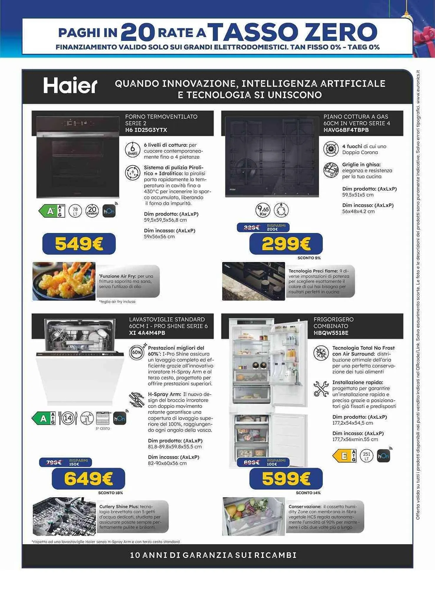 Volantino Euronics da 3 dicembre a 24 dicembre di 2025 - Pagina del volantino 37