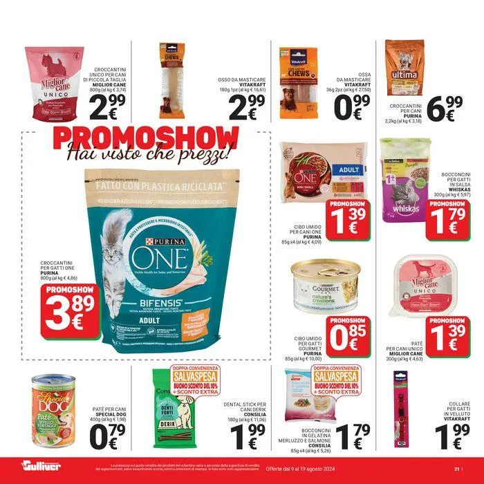 Promo show da 9 agosto a 19 agosto di 2024 - Pagina del volantino 21