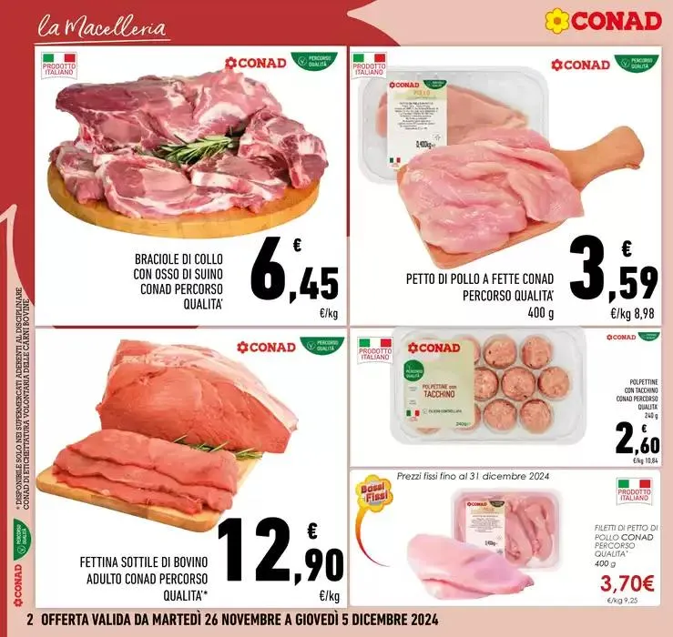 MEGA RISPARMIO da 26 novembre a 5 dicembre di 2024 - Pagina del volantino 2