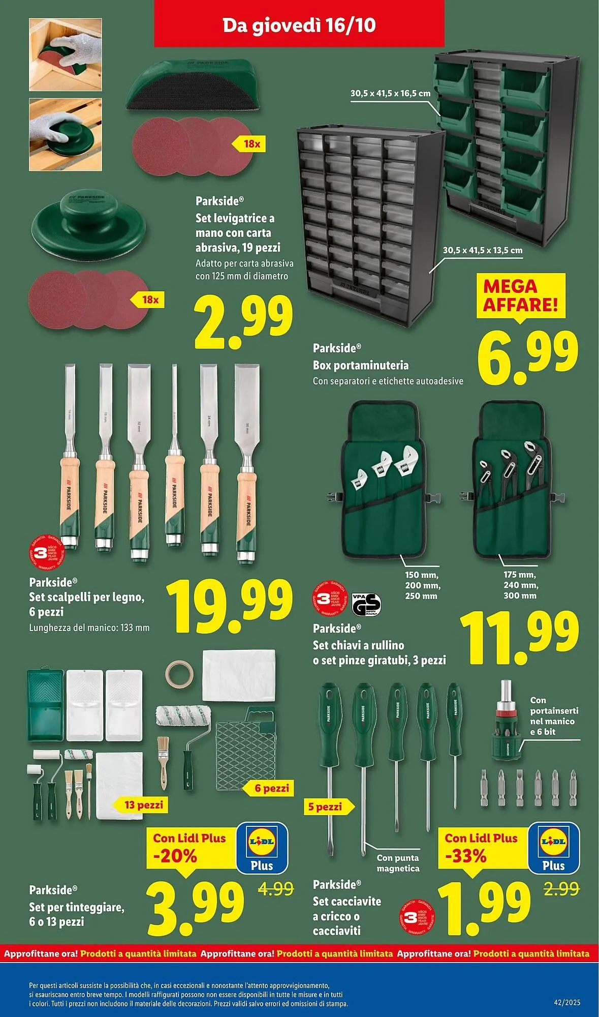 Volantino Lidl da 13 ottobre a 19 ottobre di 2025 - Pagina del volantino 47