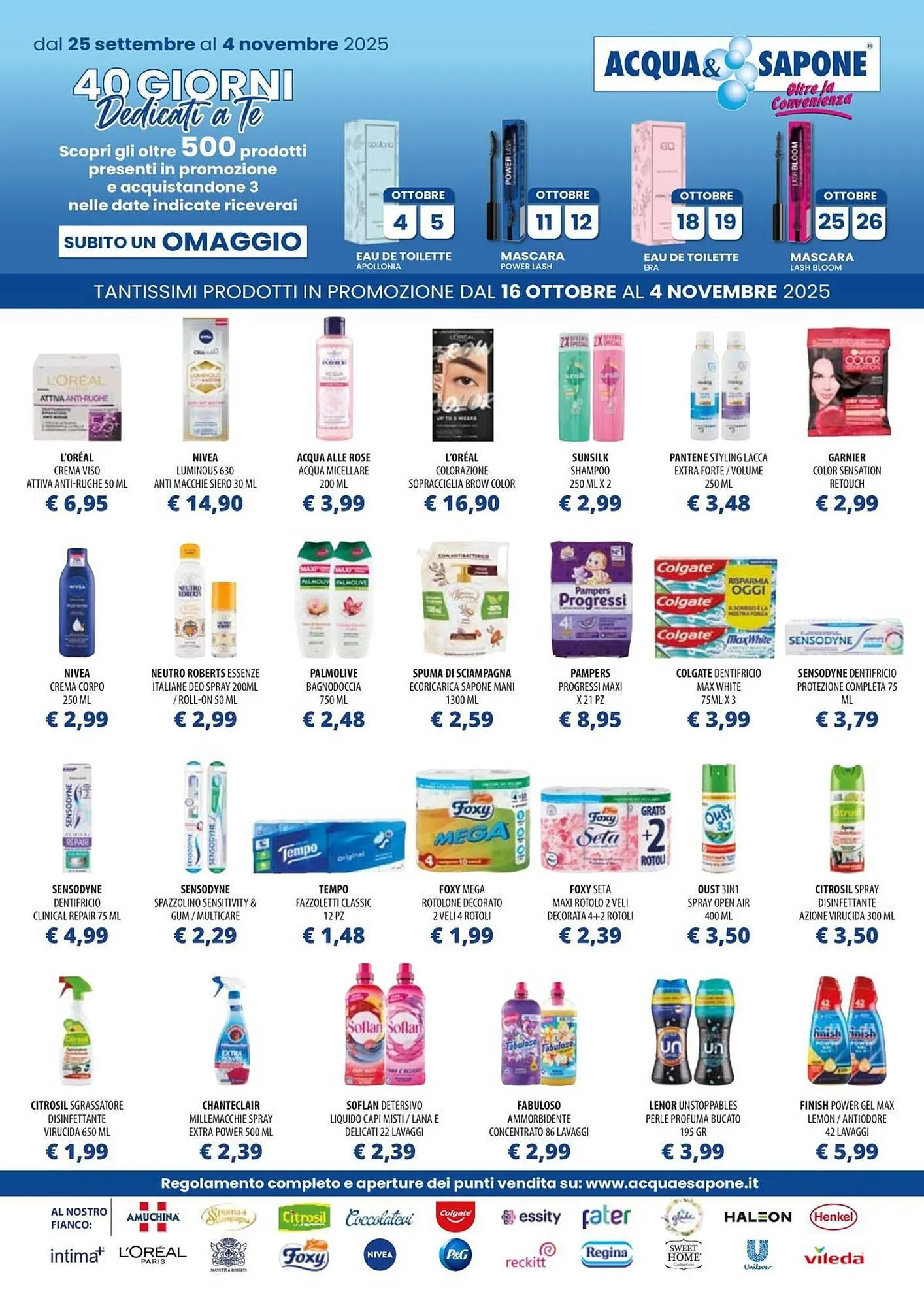 Volantino Acqua & Sapone da 1 ottobre a 31 ottobre di 2025 - Pagina del volantino 11