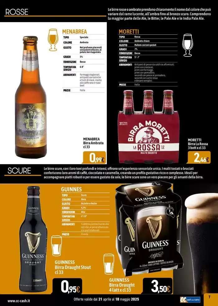 Carta birre 2025 da 22 aprile a 18 maggio di 2025 - Pagina del volantino 7