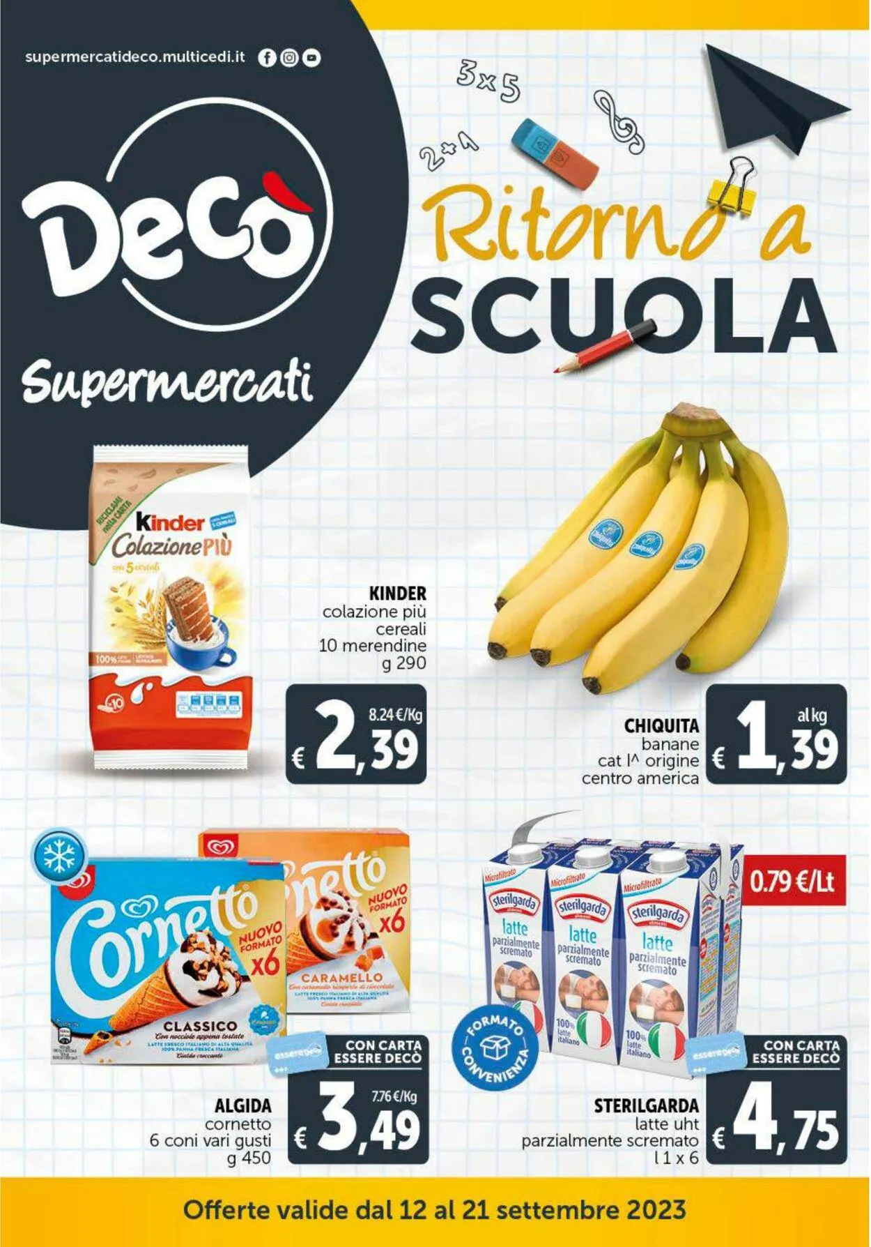 Deco Volantino attuale da 25 aprile a 9 maggio di 2024 - Pagina del volantino 1