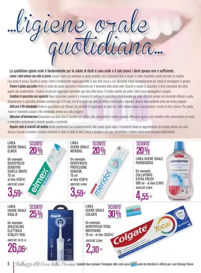 Bellezza& cura della persona da 27 marzo a 19 aprile di 2025 - Pagina del volantino 6