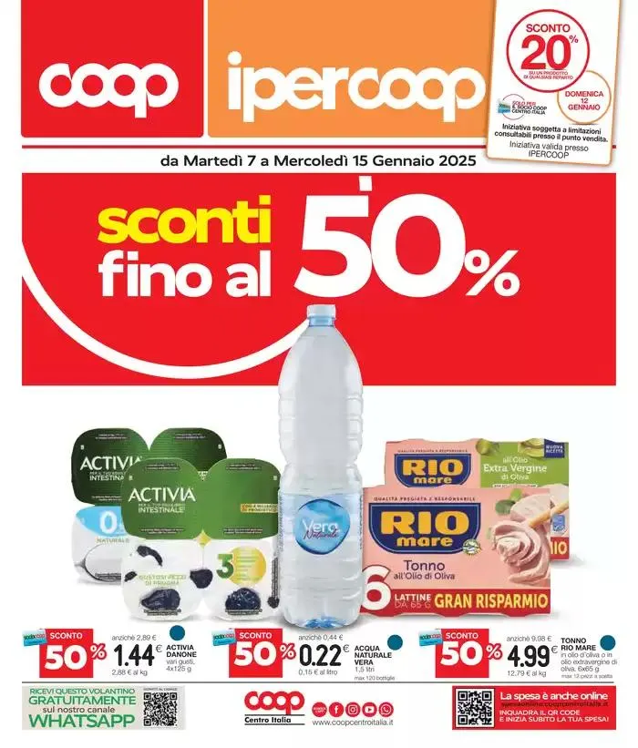 Sconti fino al 50% da 7 gennaio a 15 gennaio di 2025 - Pagina del volantino 1