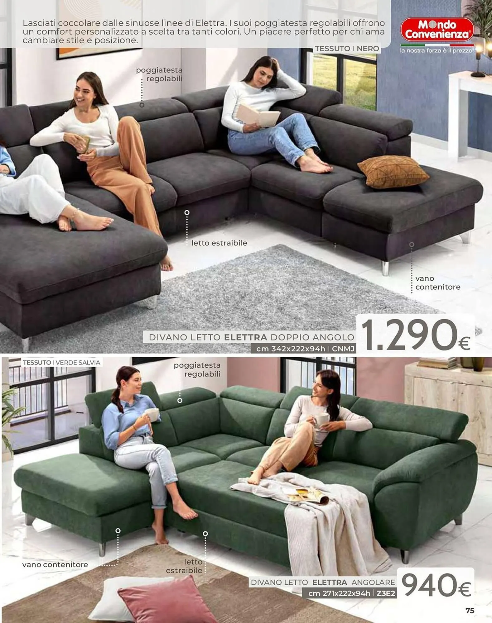 Volantino Mondo Convenienza da 1 luglio a 22 settembre di 2025 - Pagina del volantino 77