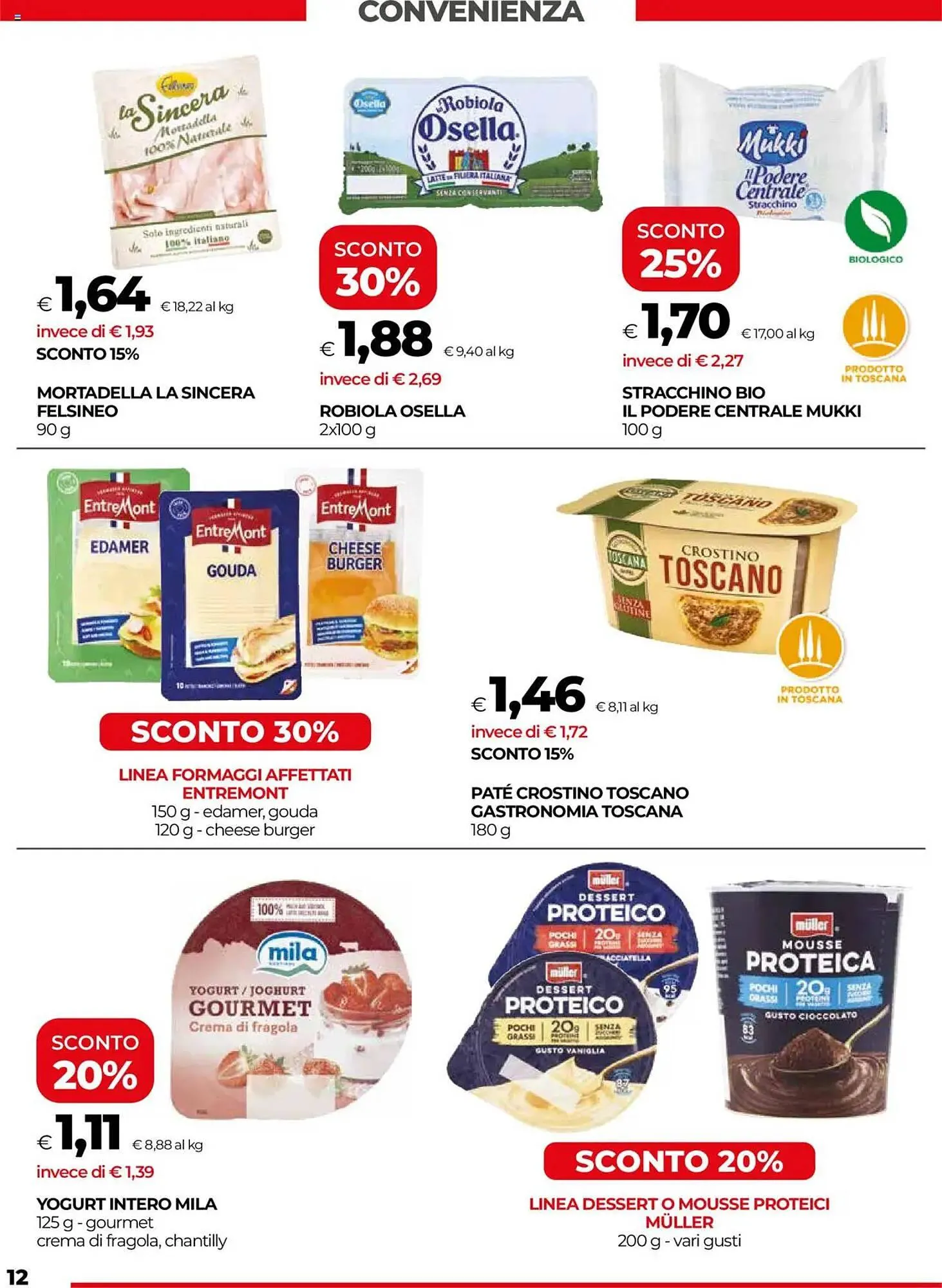 Volantino Unicoop da 3 luglio a 16 luglio di 2025 - Pagina del volantino 12