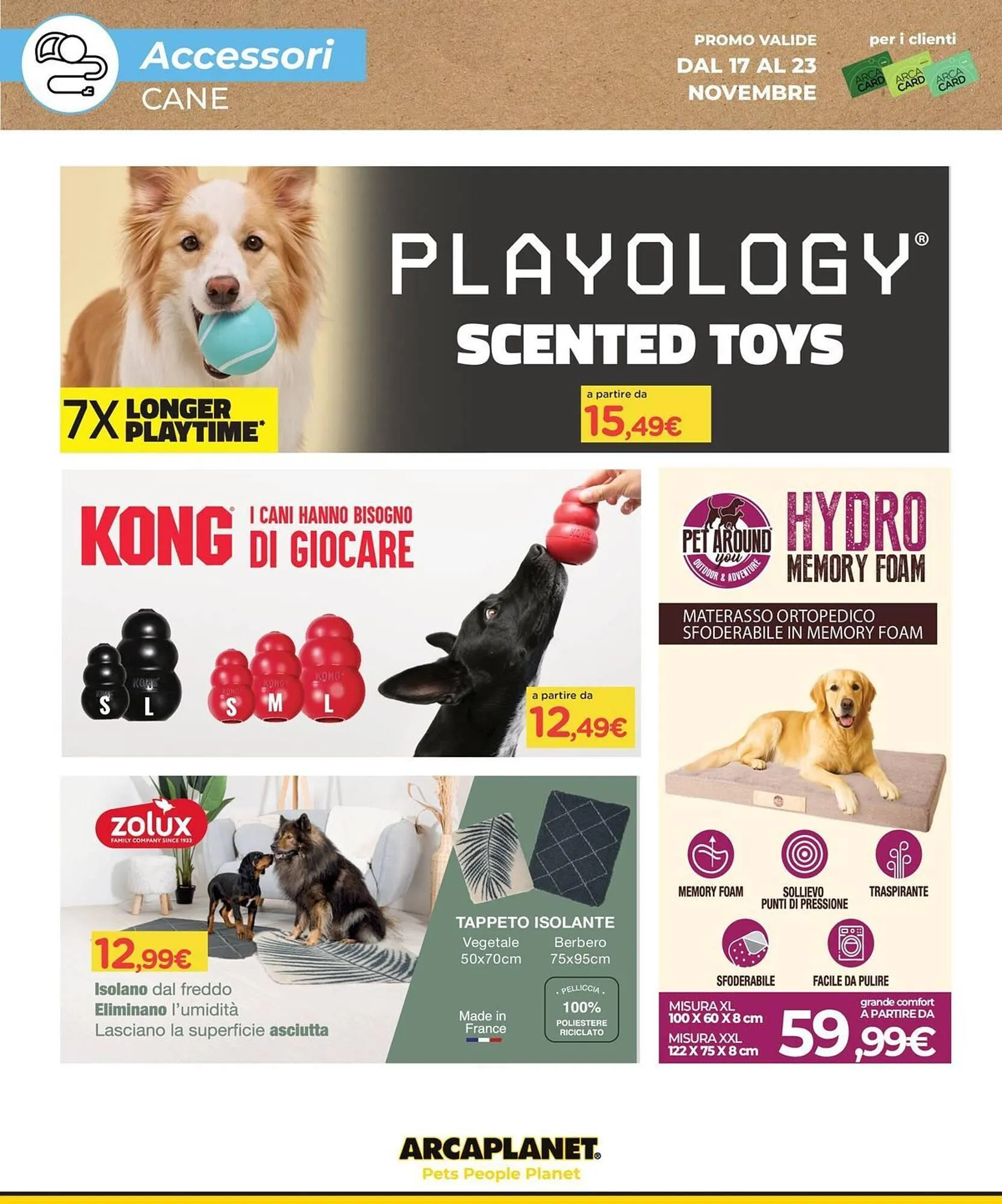 Volantino Arcaplanet da 17 novembre a 23 novembre di 2025 - Pagina del volantino 24