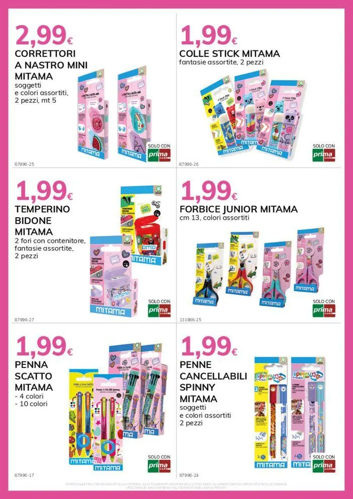 Comincia la scuola da 3 settembre a 14 settembre di 2024 - Pagina del volantino 12